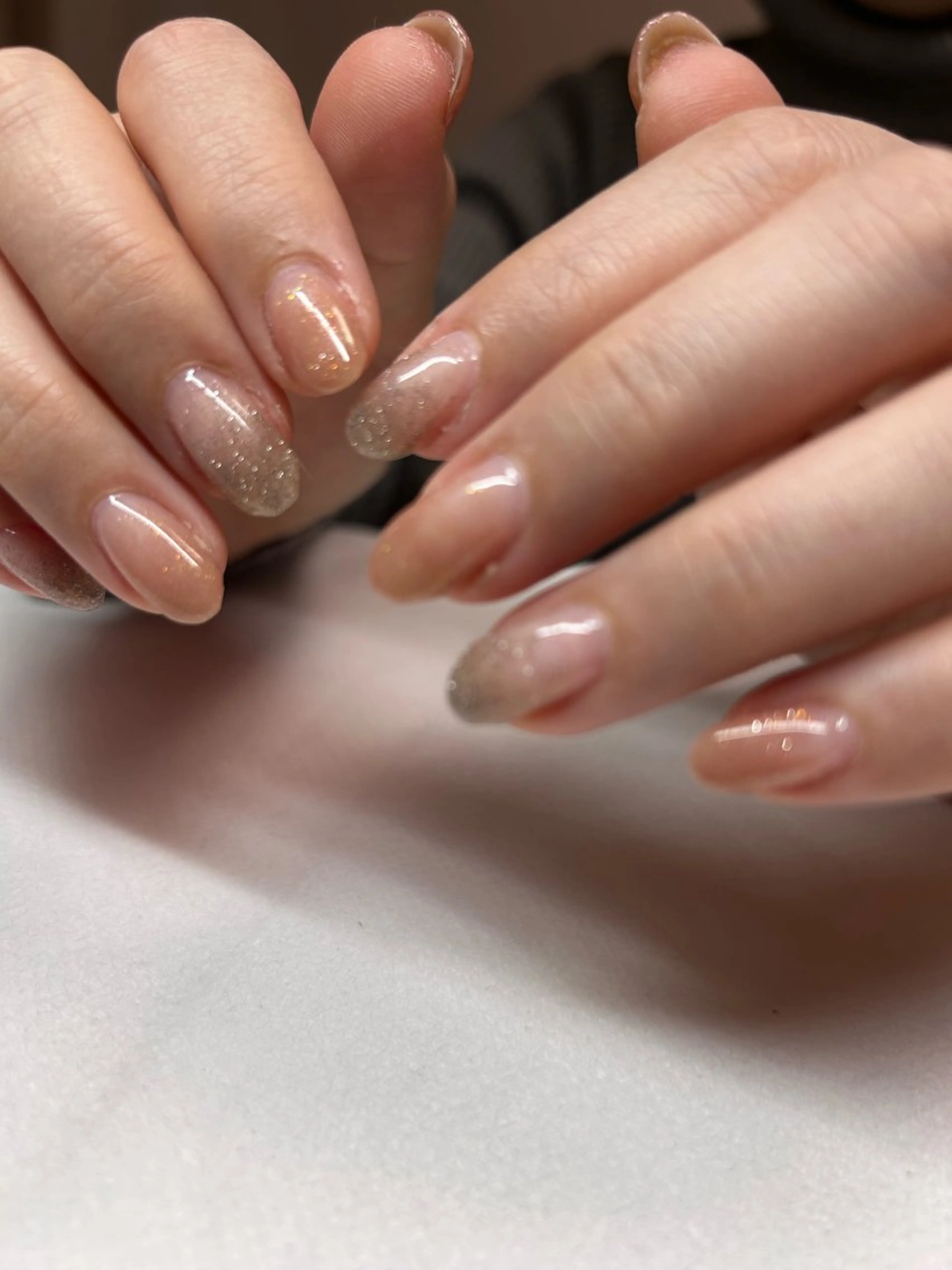 ネイル グラデーション オフィスネイル Bell Nailのネイルデザイン