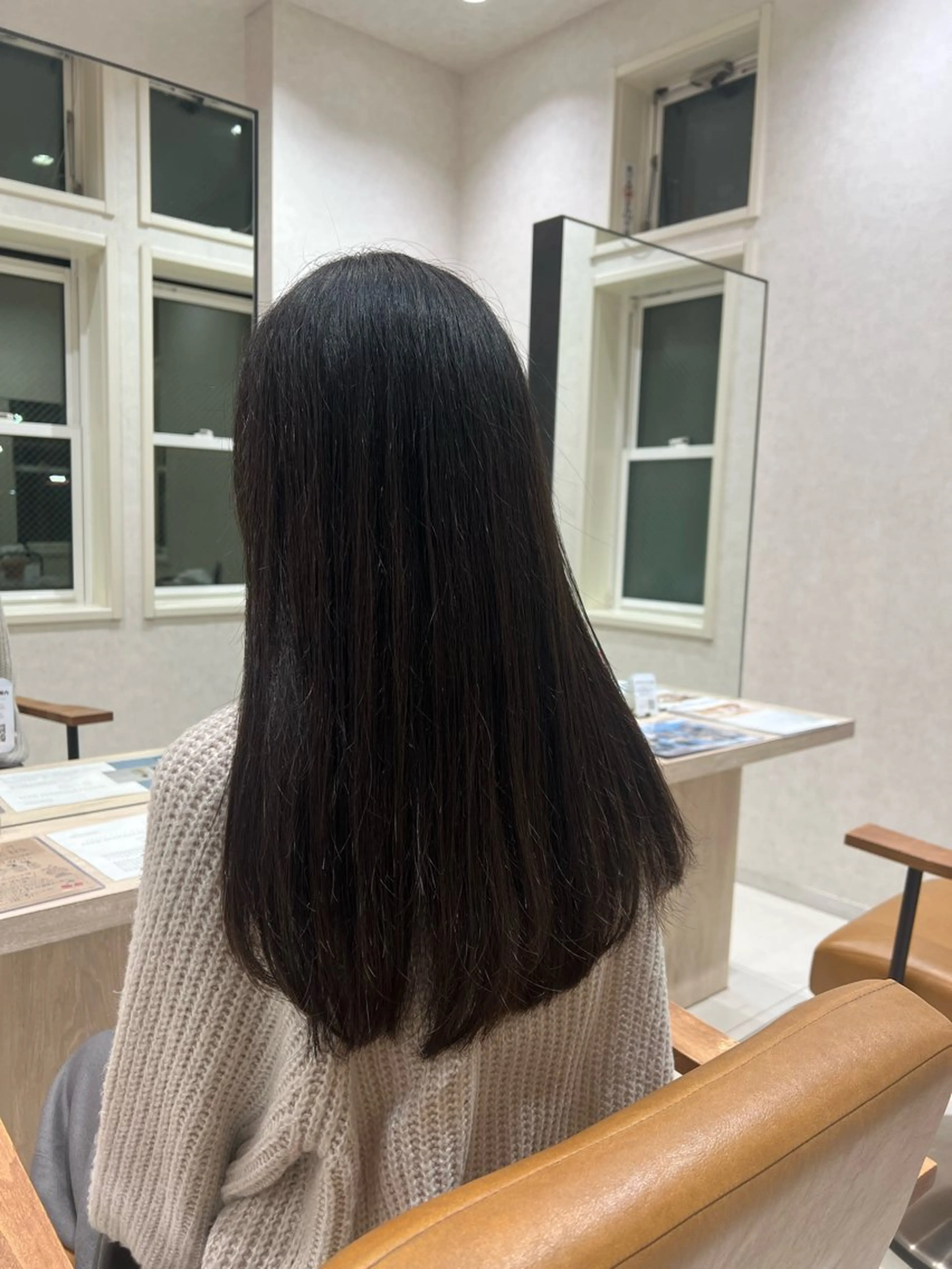 ロング ロング メンズ特化フェザー パーマ🚗タケシのヘアスタイル