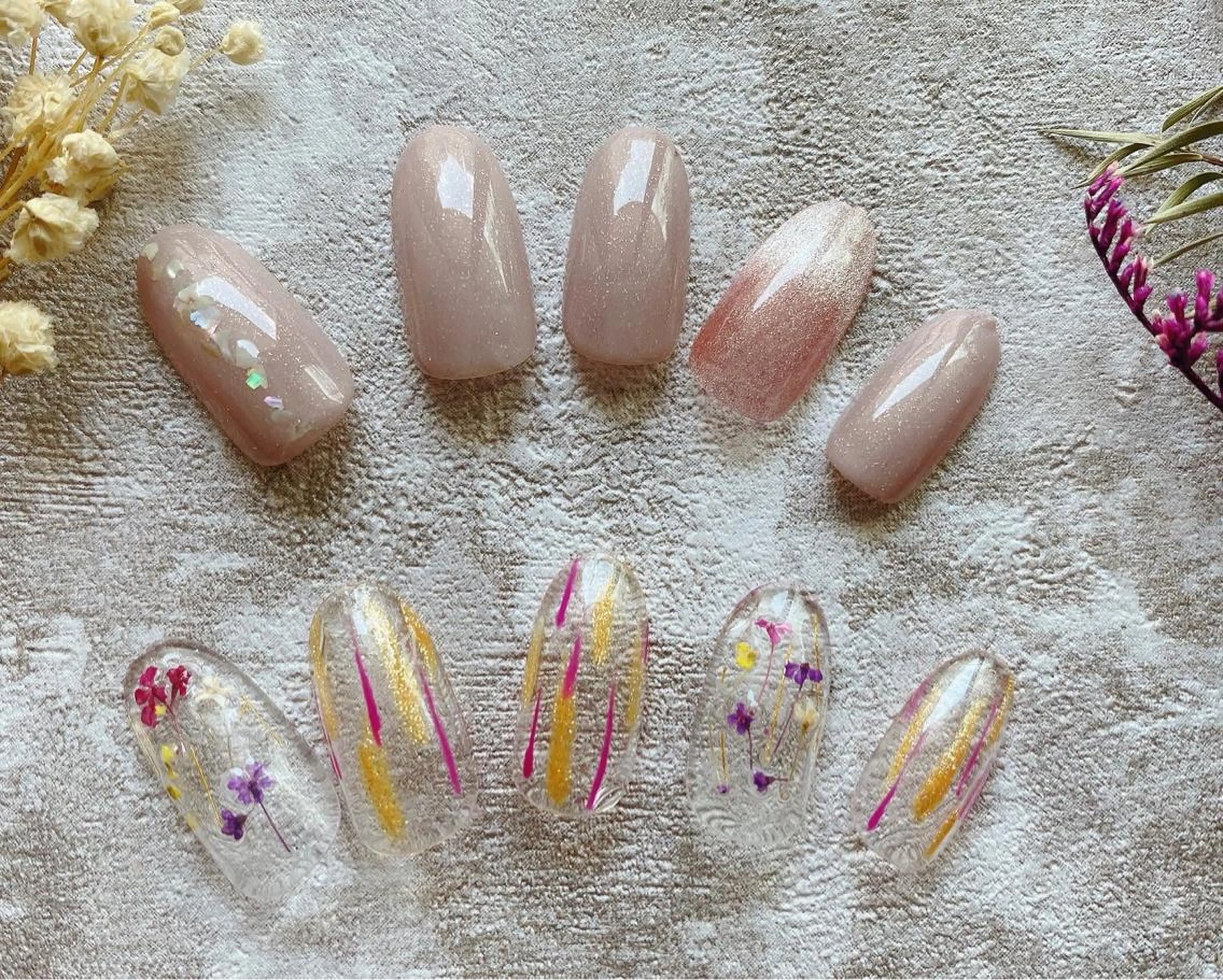 ネイル Nail •Head スパFortunaのネイルデザイン