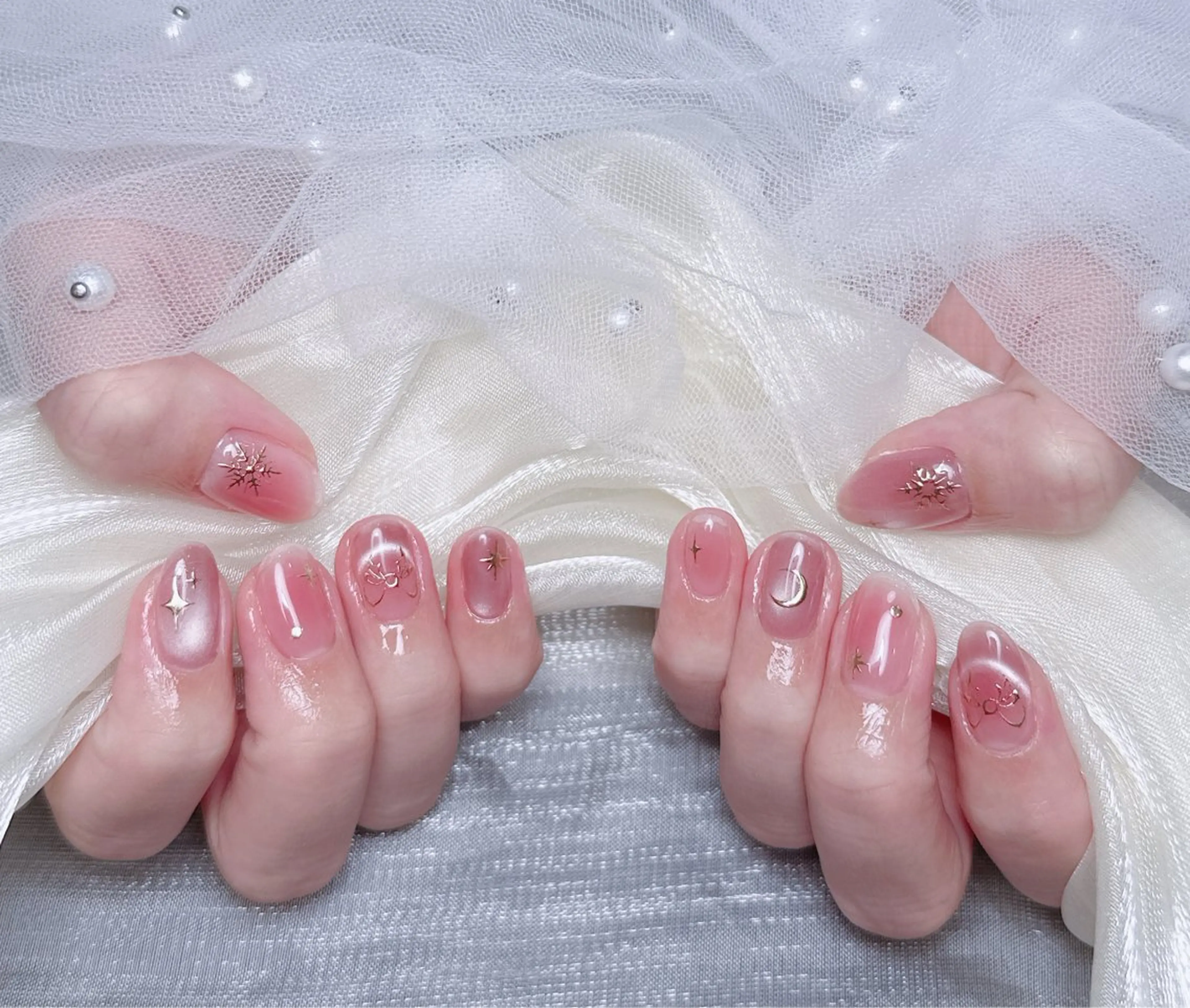 ネイル ハンドネイル ハンドケア 🎀も ものネイルデザイン