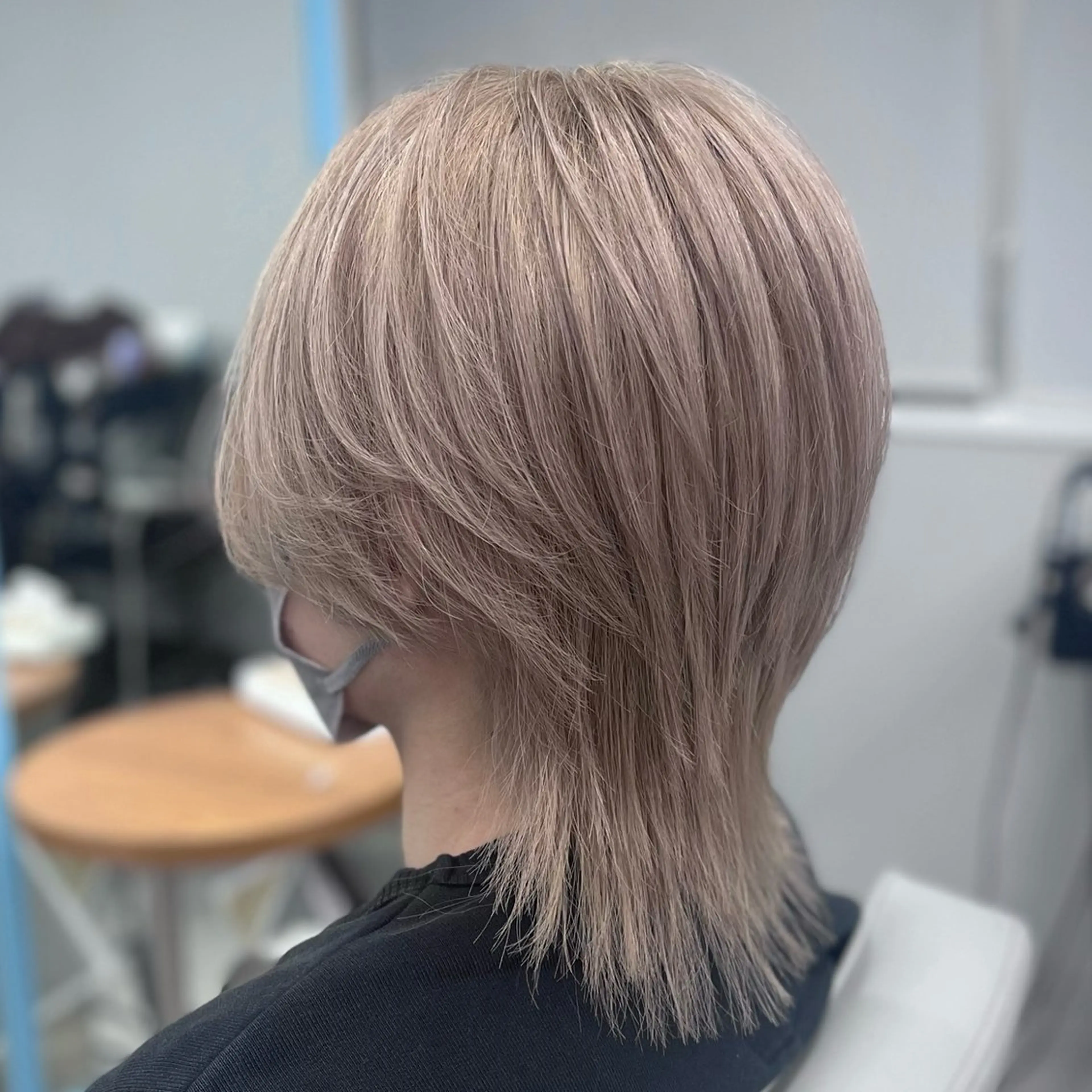 セミロング 無料カットモデル ユナのヘアスタイル