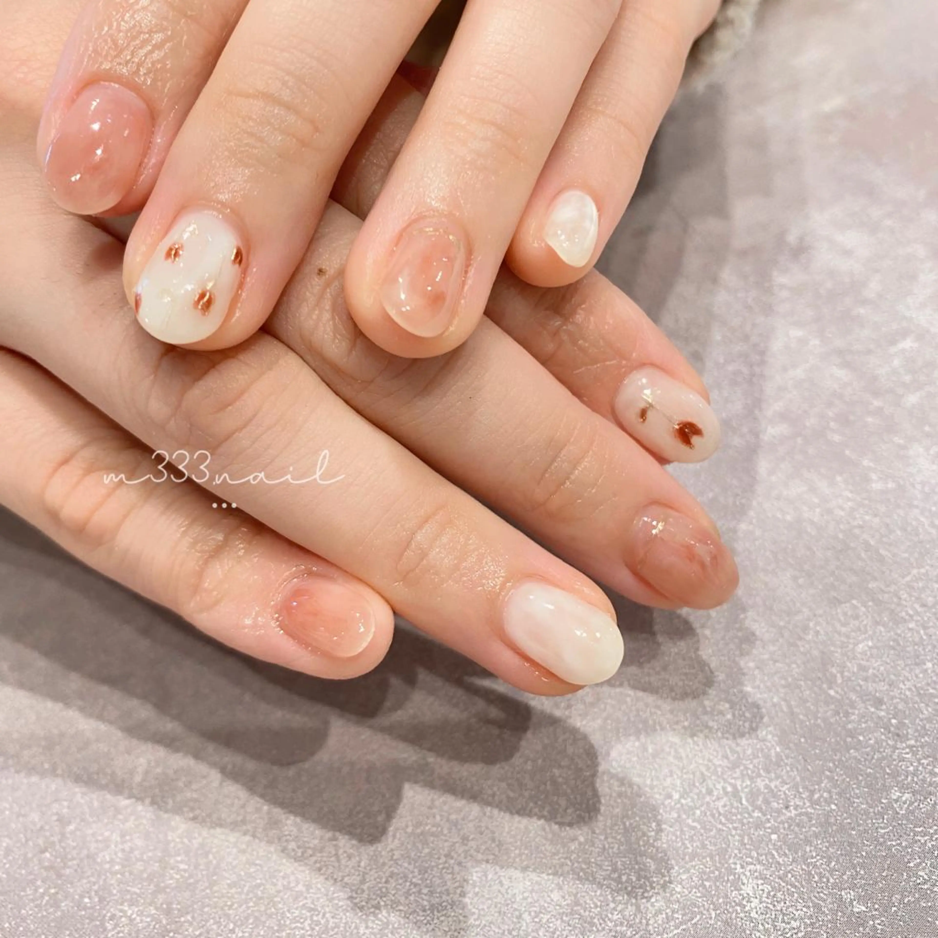 ネイル ハンドネイル MILE. mukonosouのネイルデザイン