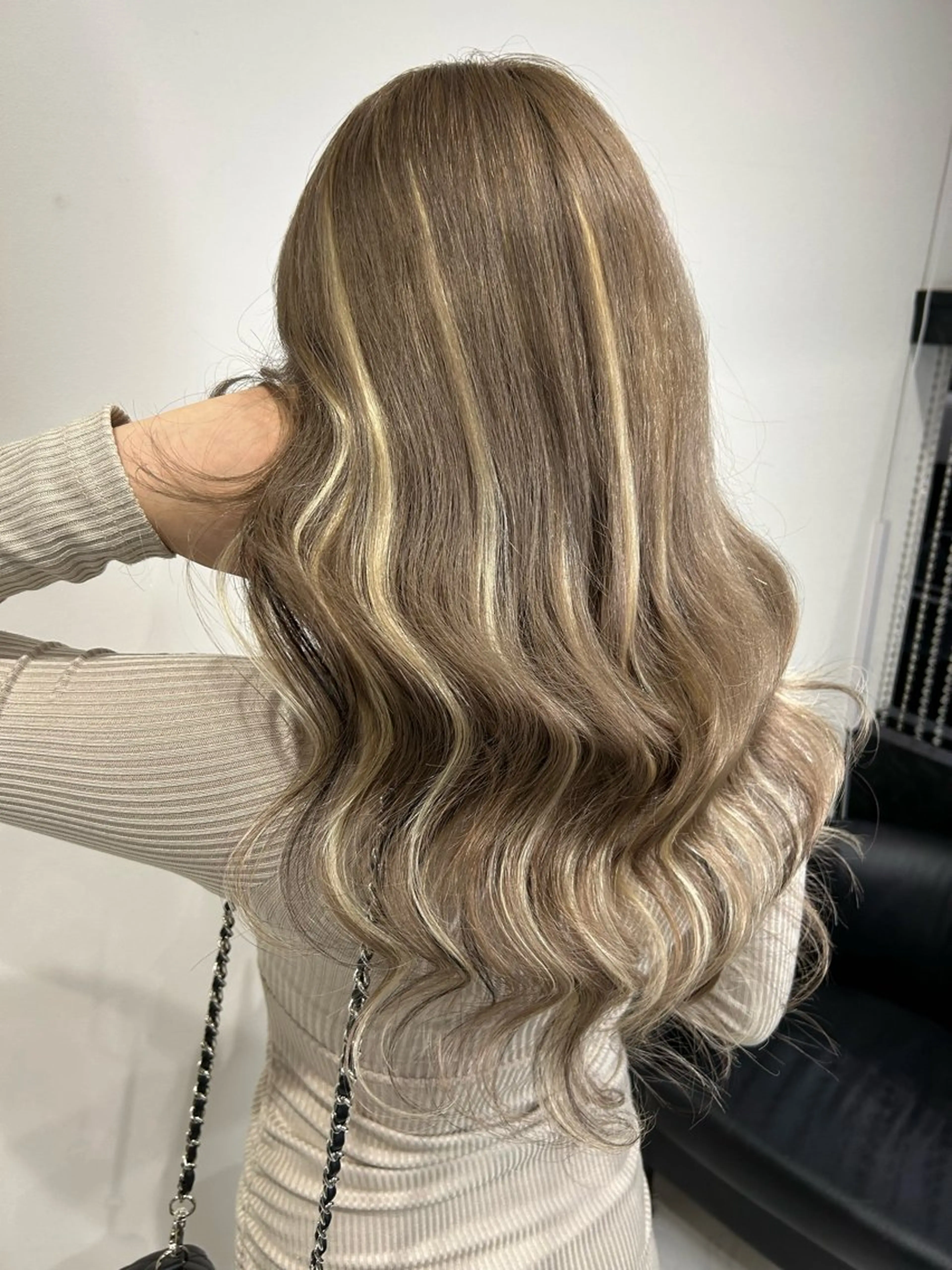 ロング ハイライト エクステ HIYORI🌺 /ジェルムのヘアスタイル