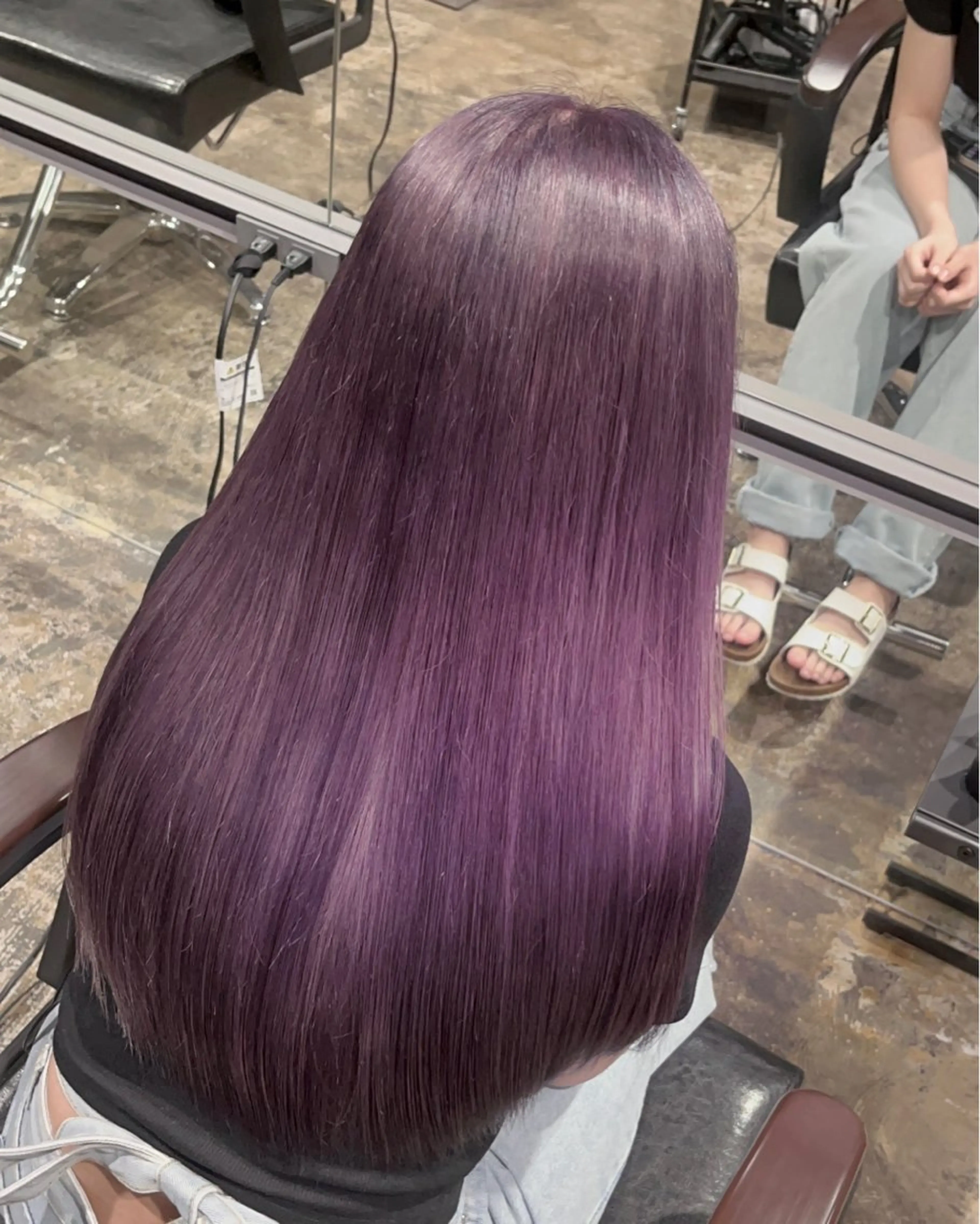 ロング 渋谷ケアブリーチ ❤️‍🔥徳田空悟のヘアスタイル