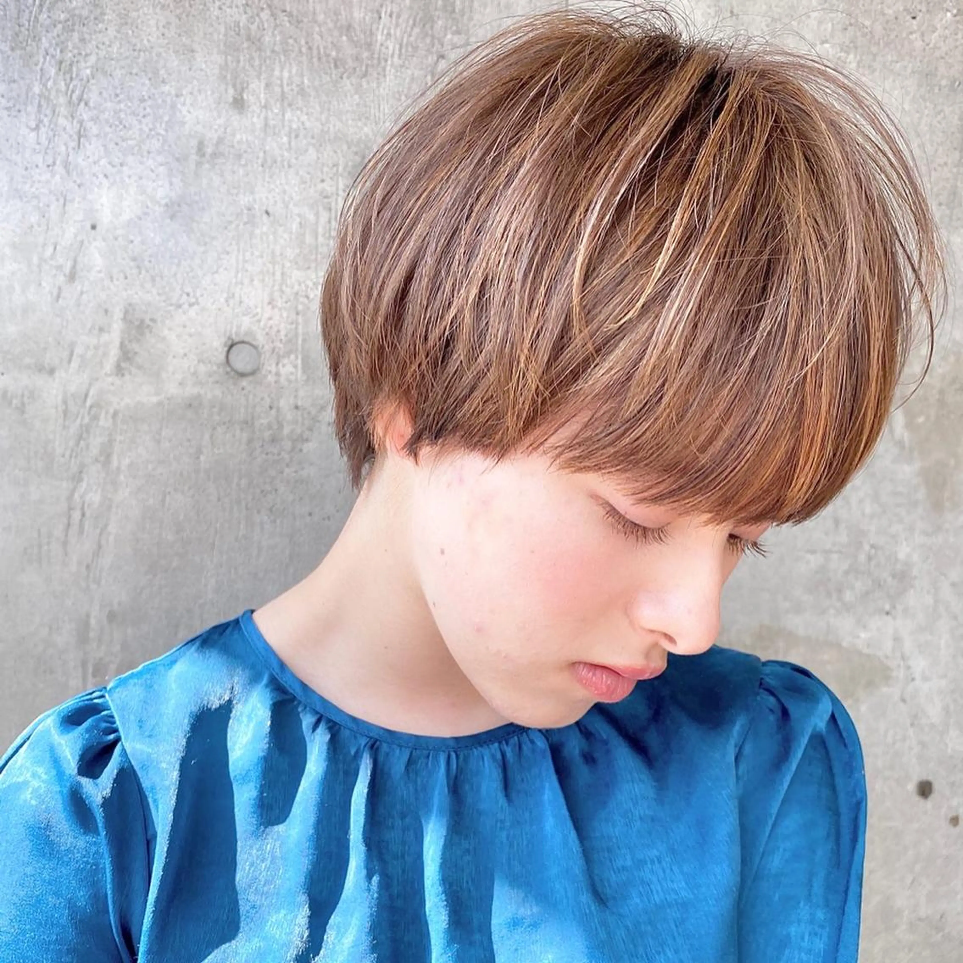 ショート カラー ヘアアレンジ カット ヘアカラー トリートメント ヘッドスパ 【ダメージレス施術】 【透明感】北村 拓也のヘアスタイル