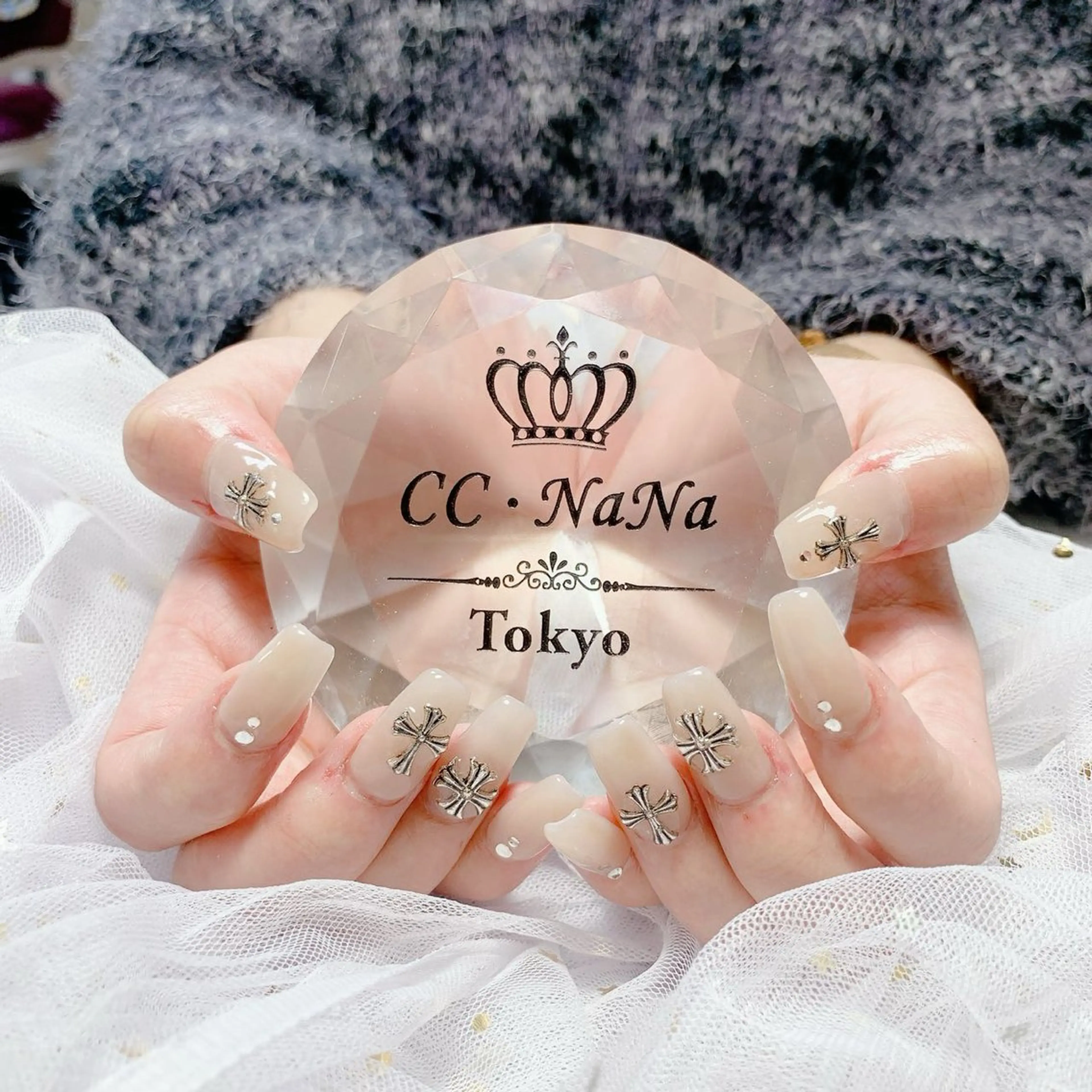 ネイル 💎CC・NaNa 韓国風ネイル🌙Cのネイルデザイン