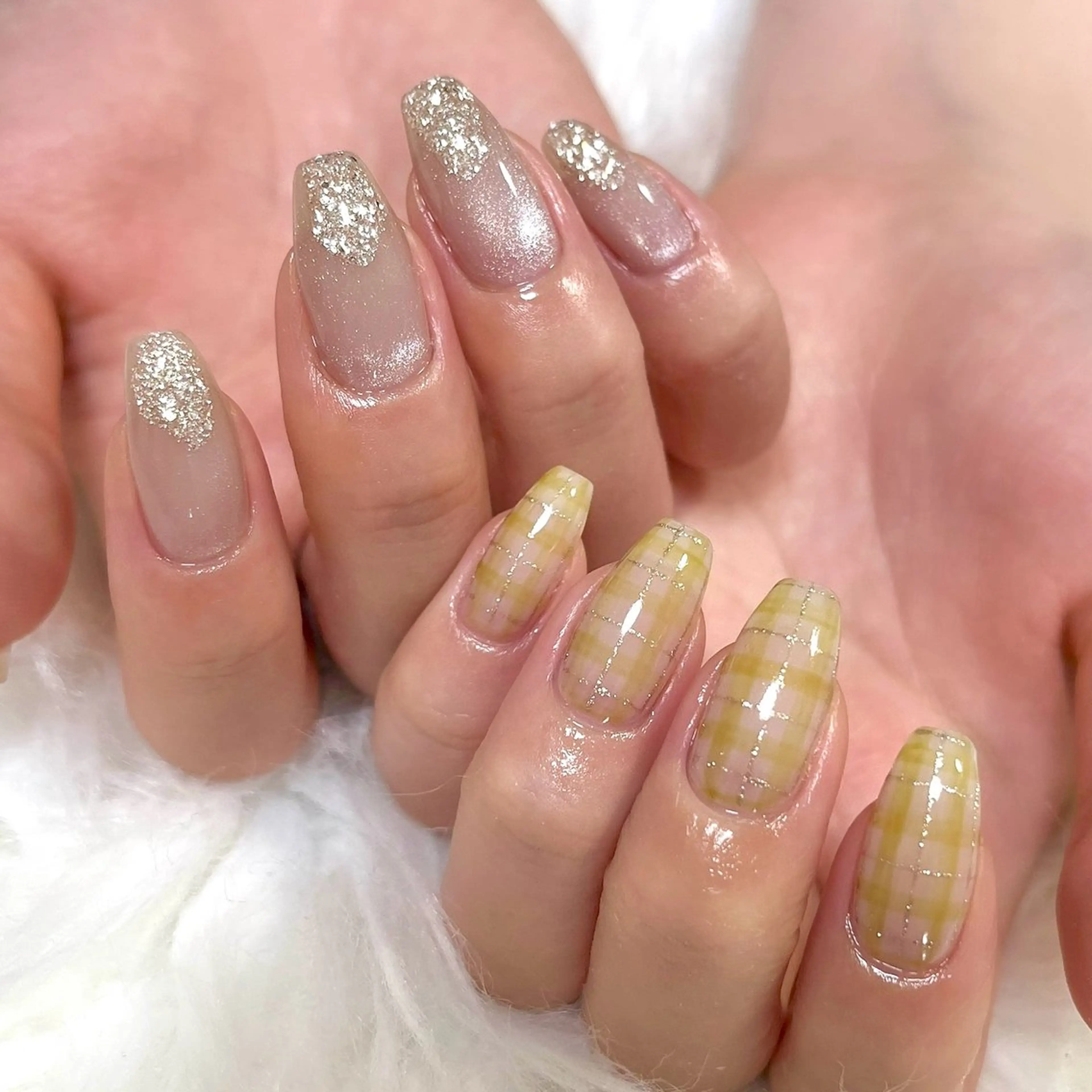 ネイル ハンドネイル フットネイル Daisy nail reikaのネイルデザイン