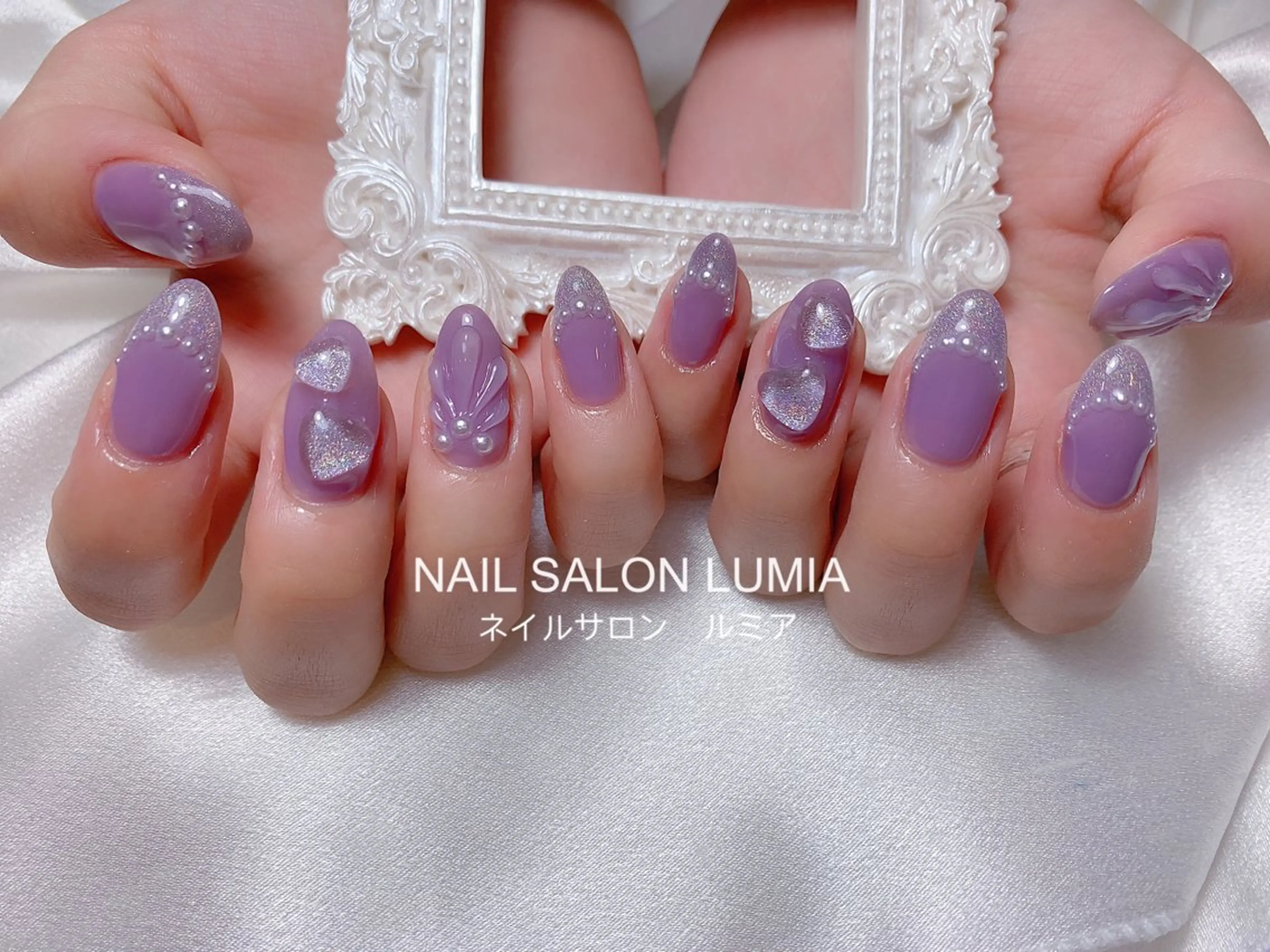 ネイル ハンドネイル ネイルサロン ルミア Lumia 店長のネイルデザイン