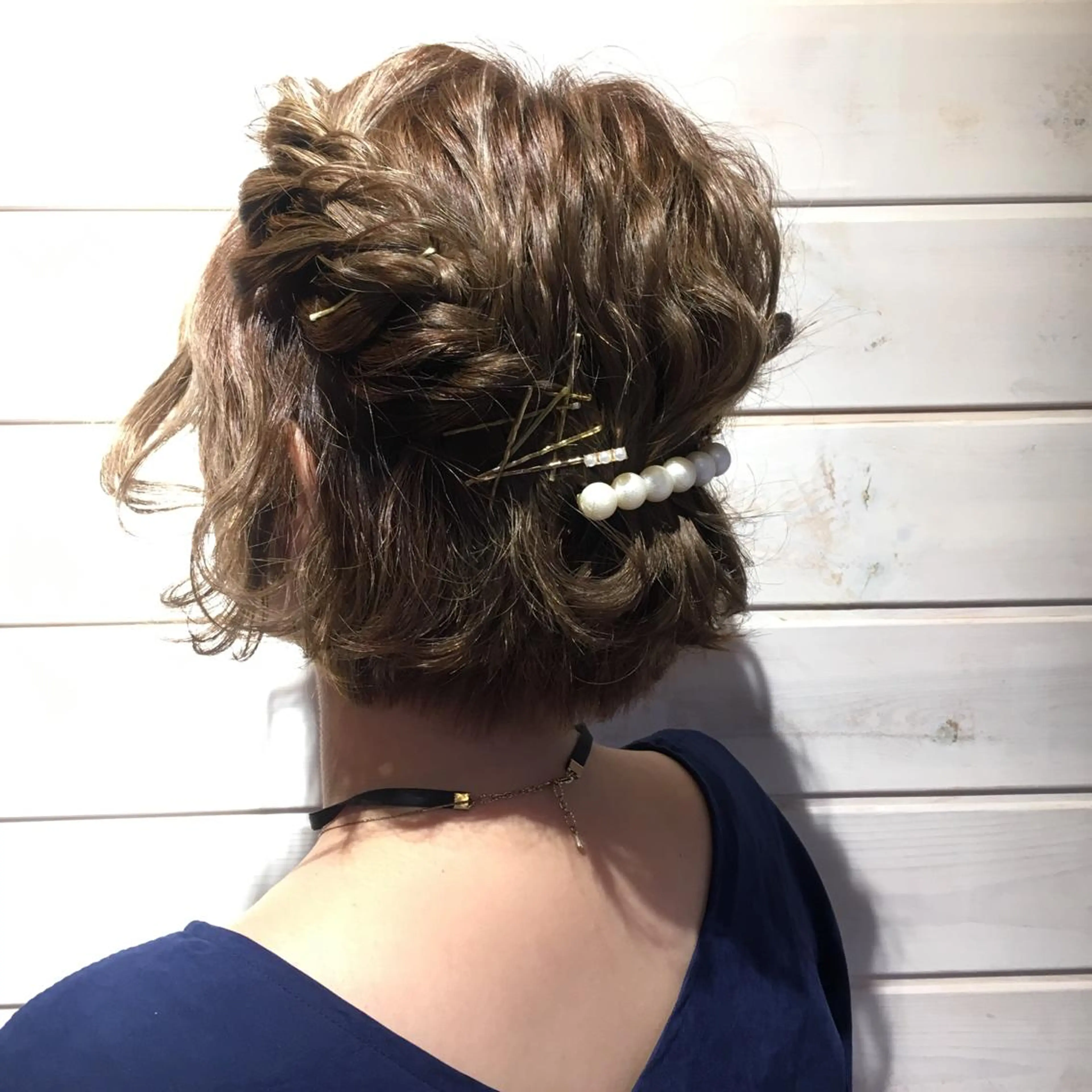 ショート ヘアアレンジ 野崎 ひかりのヘアスタイル