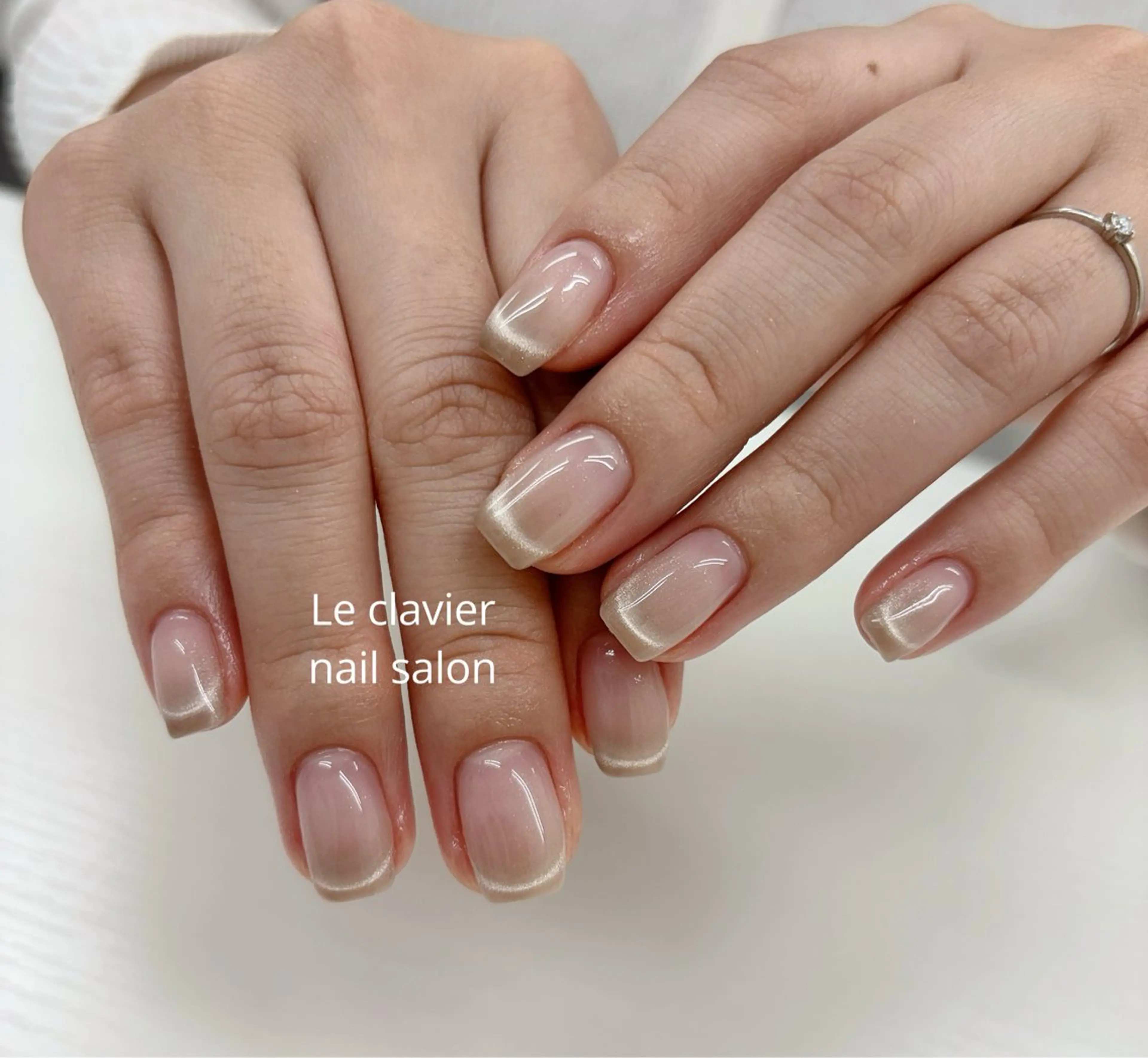 ネイル アートネイル 長さ出し ジェルネイル パラジェル スカルプネイル Mina Nailのネイルデザイン
