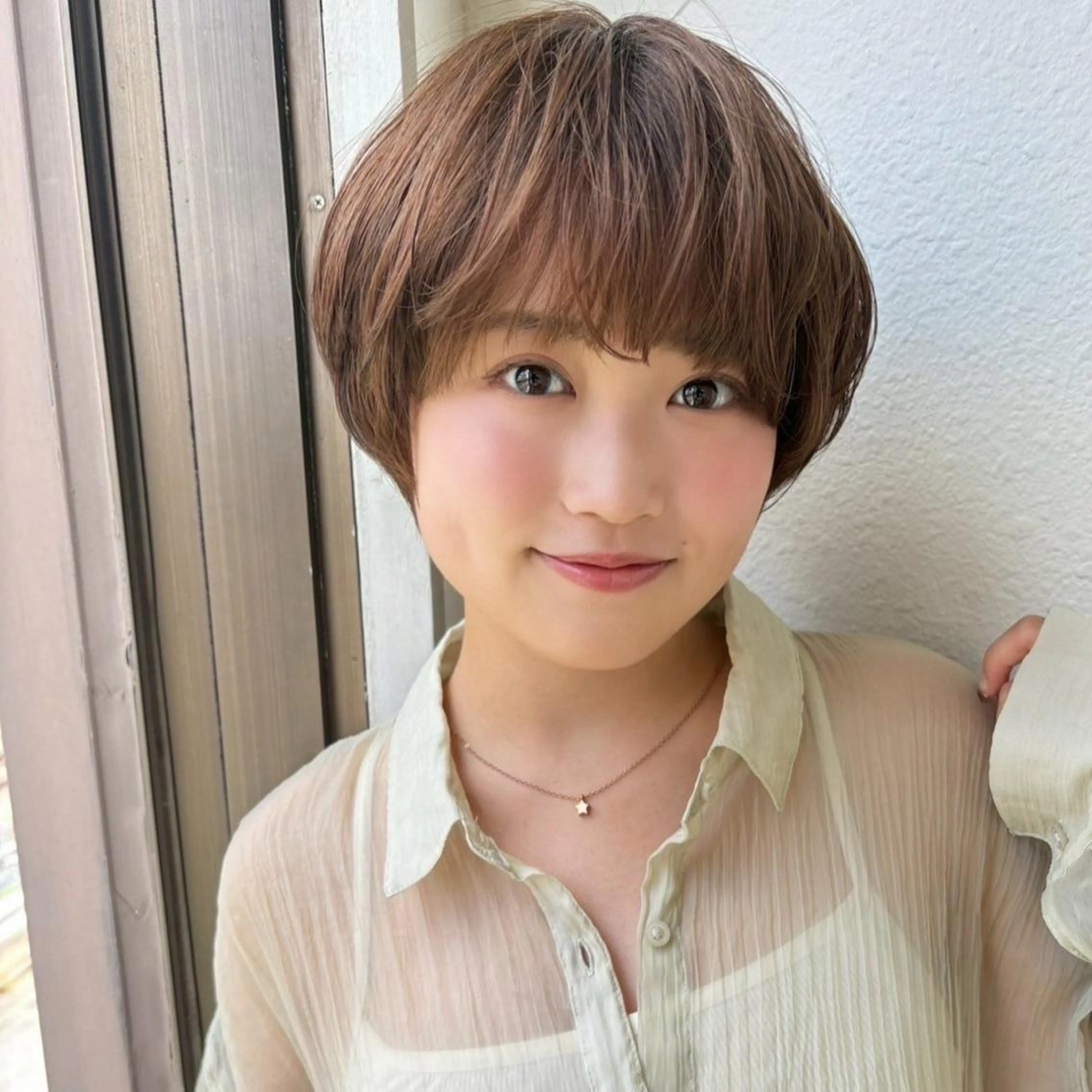 ショート 似合わせ✨透明感🫧 佐藤優斗のヘアスタイル