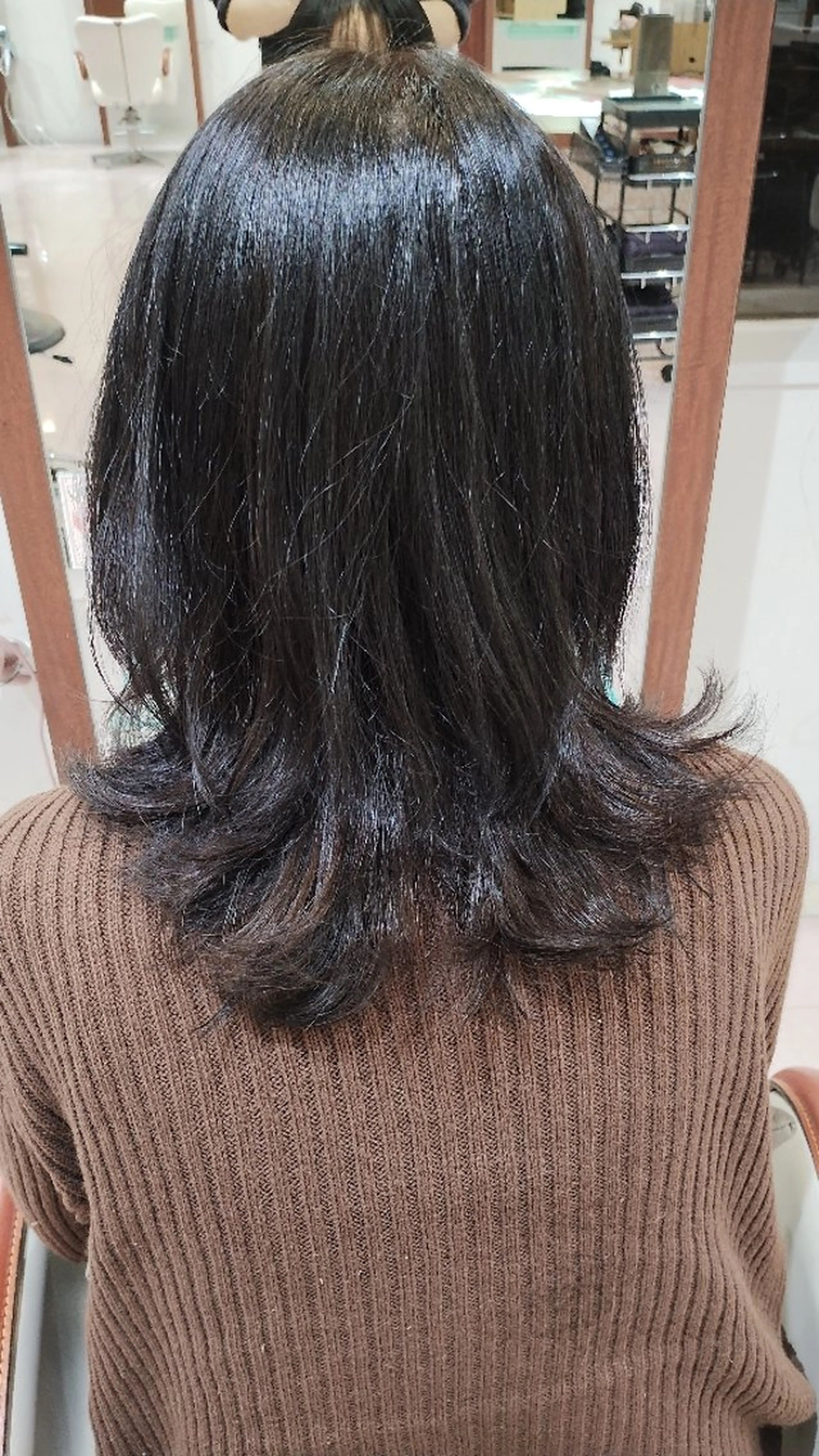 ミディアム 丸山 正真のヘアスタイル