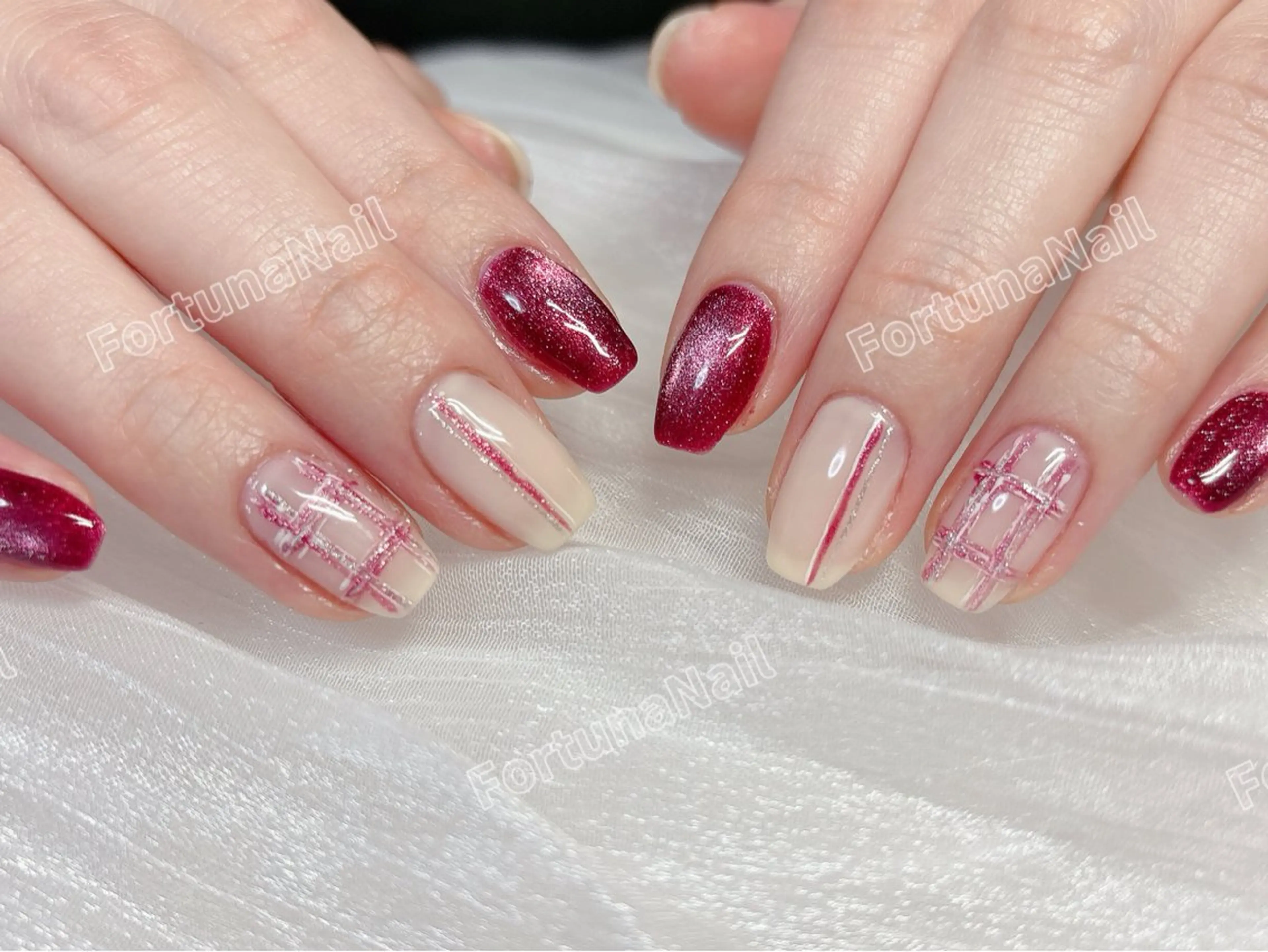 ネイル ハンドネイル Nail •Head スパFortunaのネイルデザイン