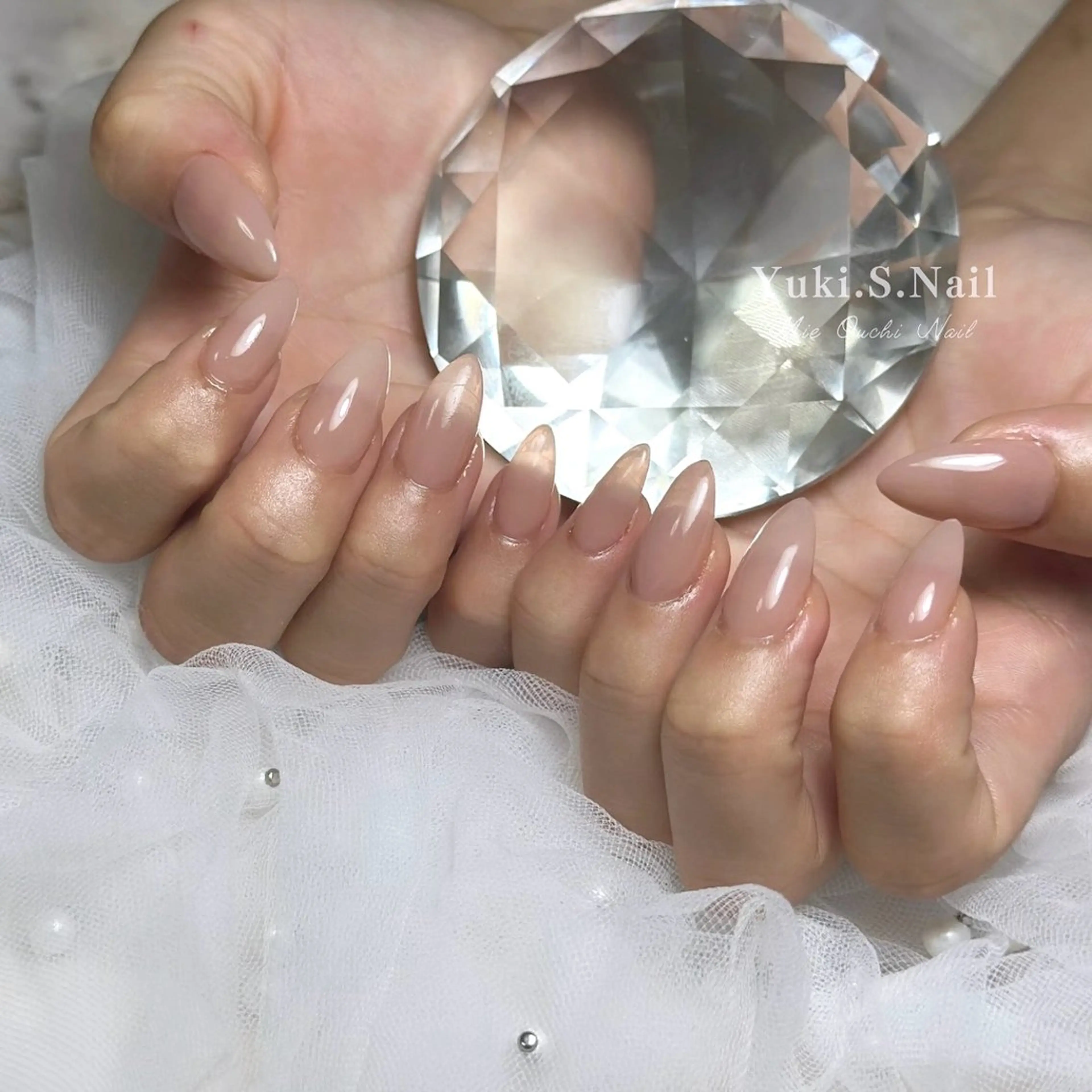 ロング ハンドネイル Yuki S.Nailのネイルデザイン