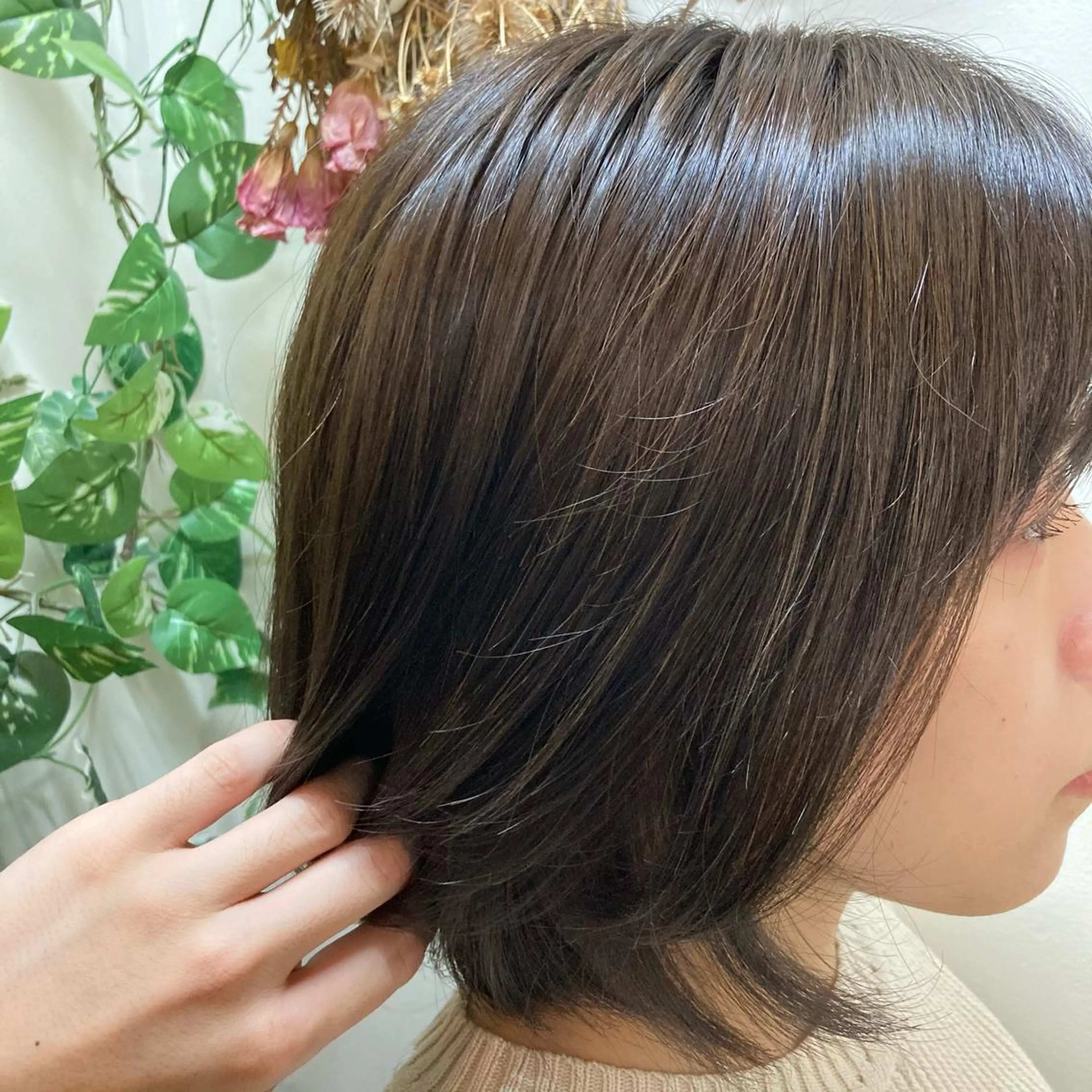 ミディアム カラー スタイリスト　田中 美雄のヘアスタイル