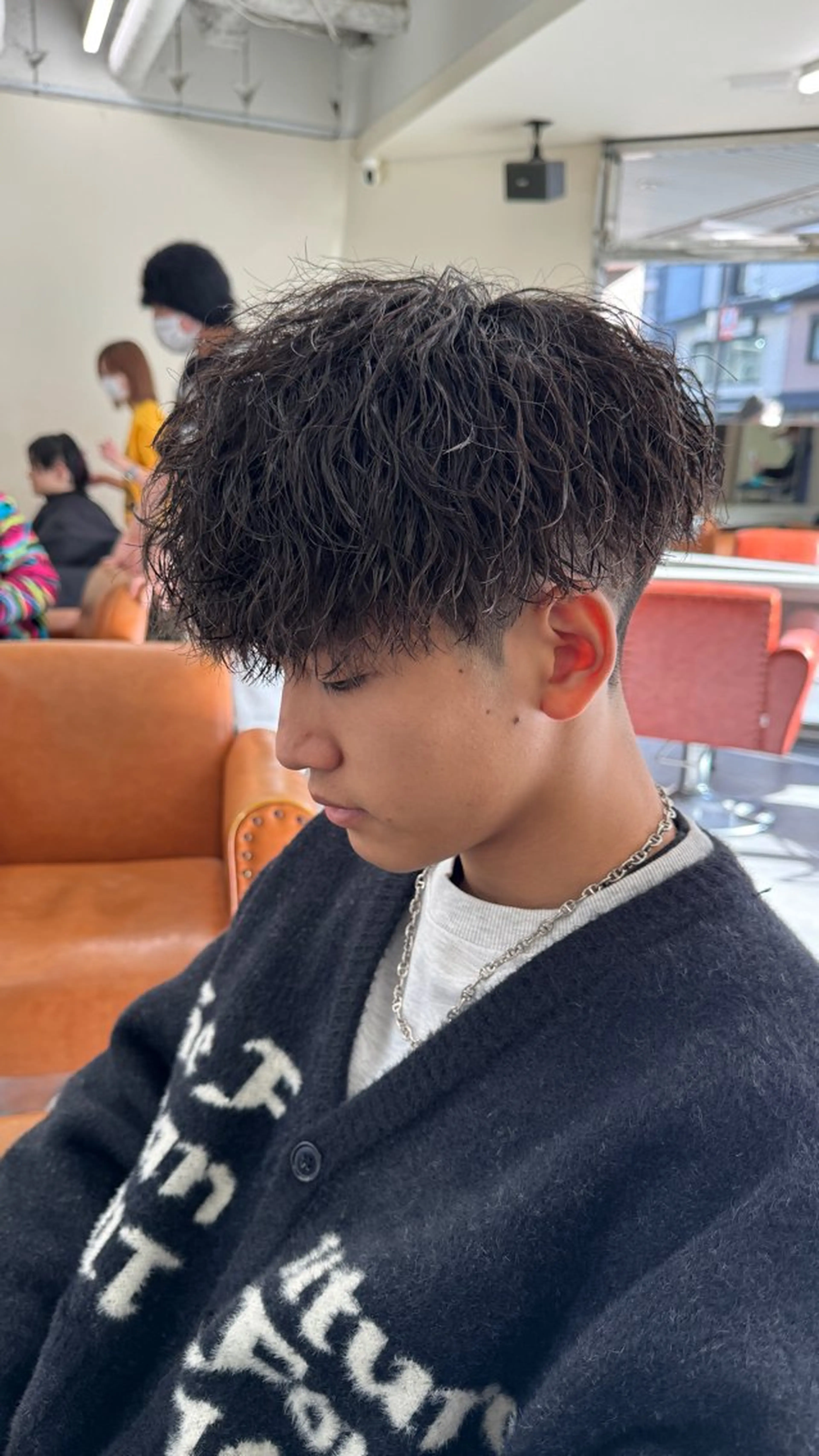 パーマ 京都駅/メンズサロン 山田司のヘアスタイル