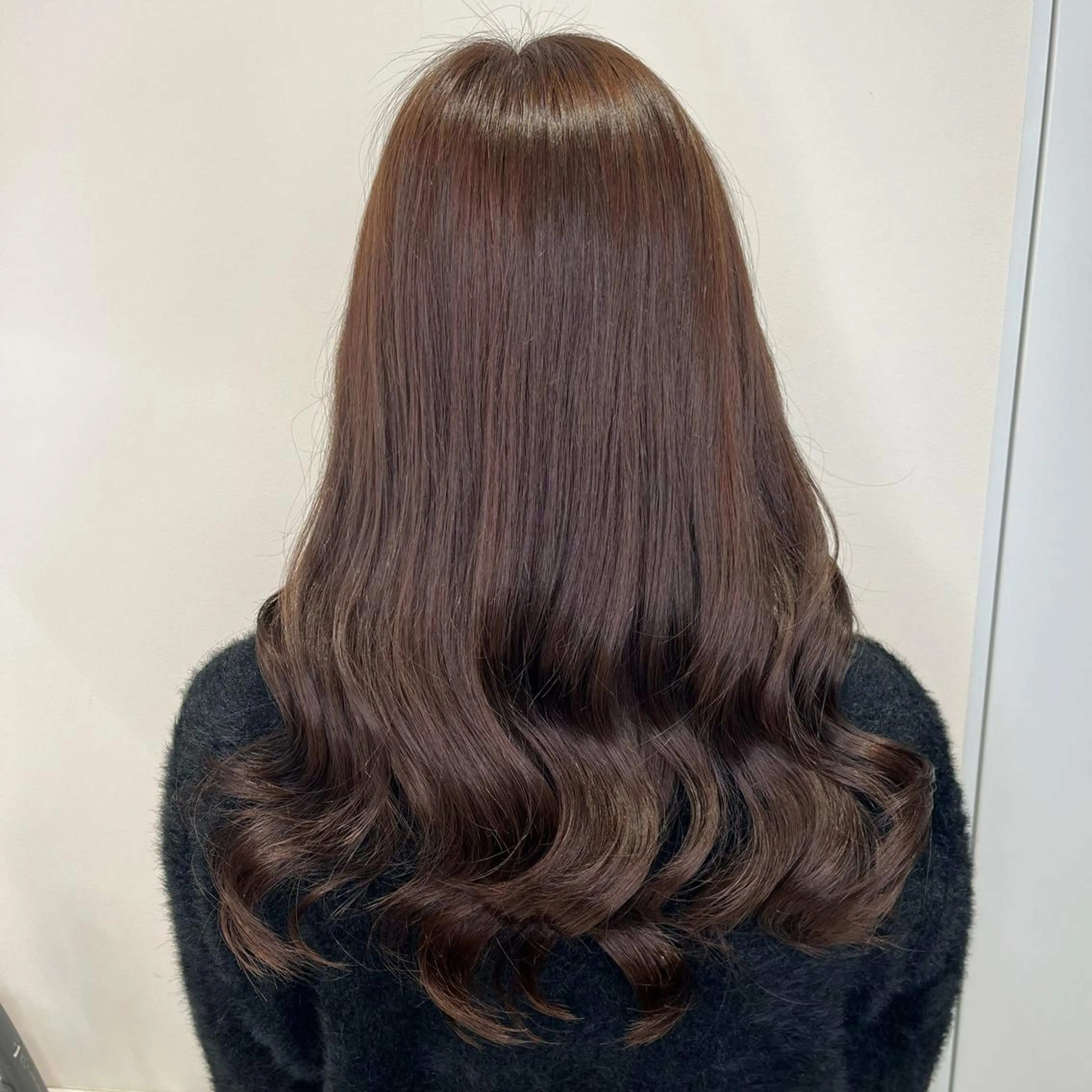 セミロング ヘアカラー 🎀tomoka /透明感カラー🎀のヘアスタイル