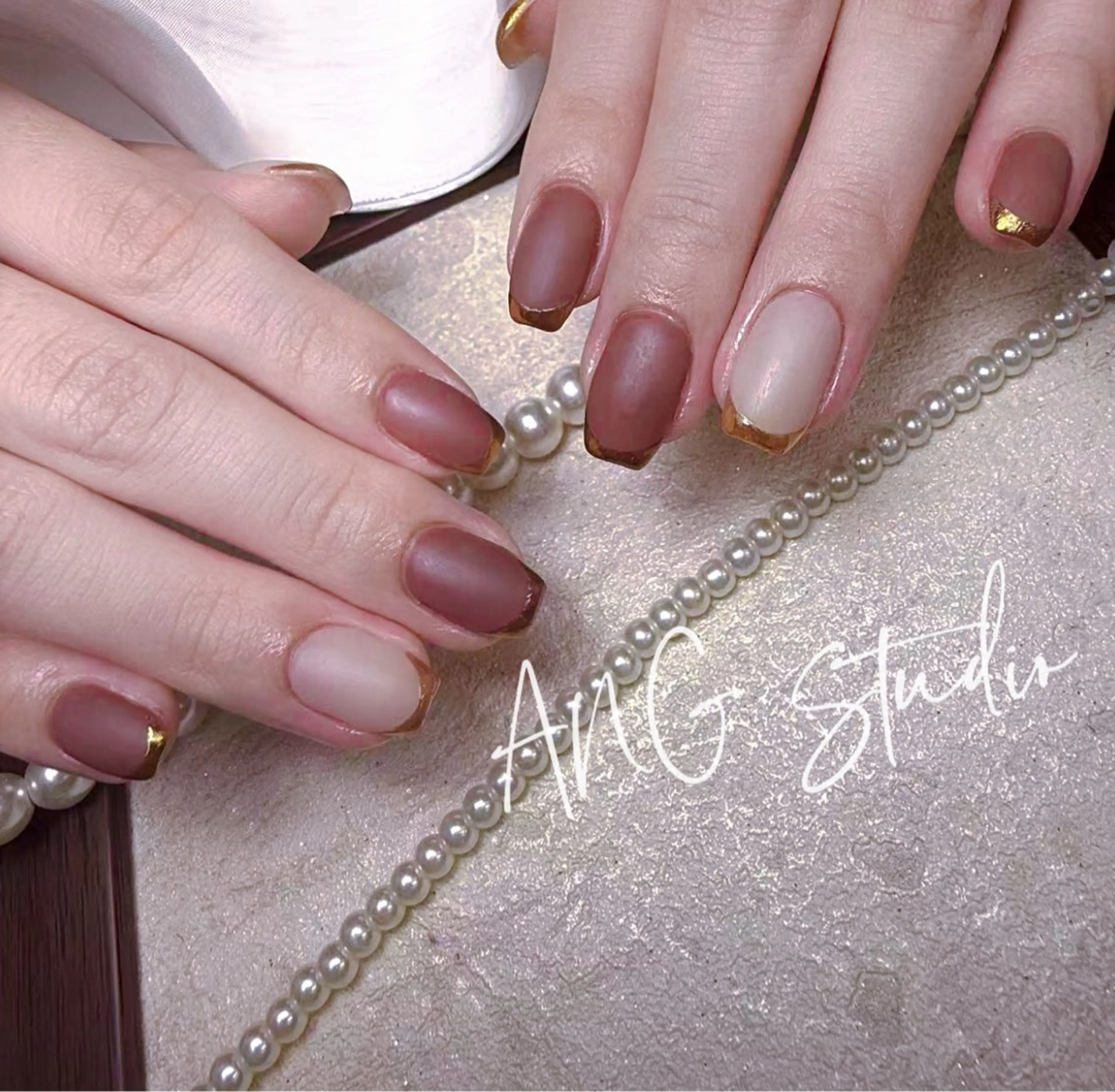 ネイル ハンドネイル ハンドケア ANG Studioのネイルデザイン