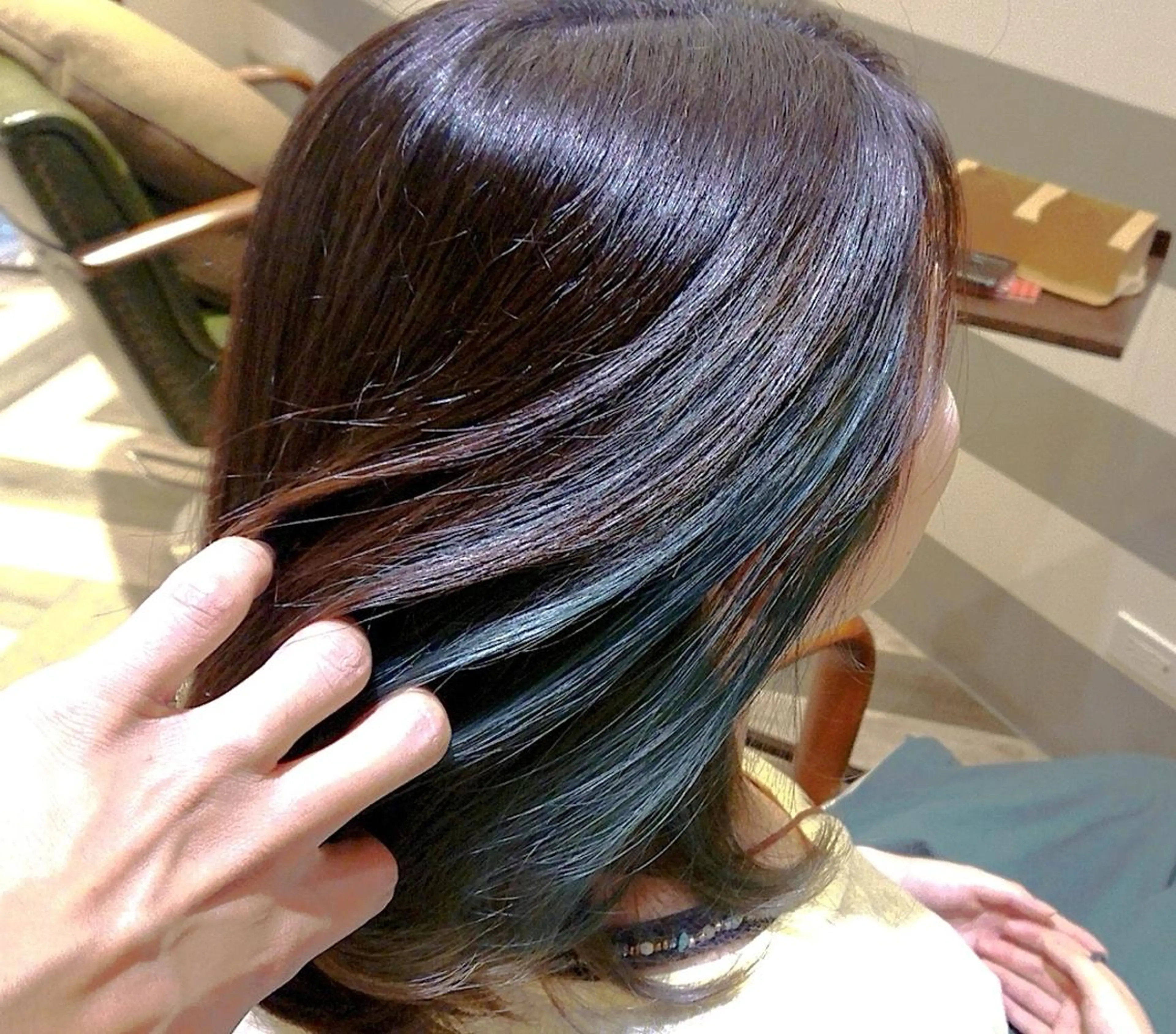 ミディアム ヘアカラー トリートメント 渡辺 康行のヘアスタイル