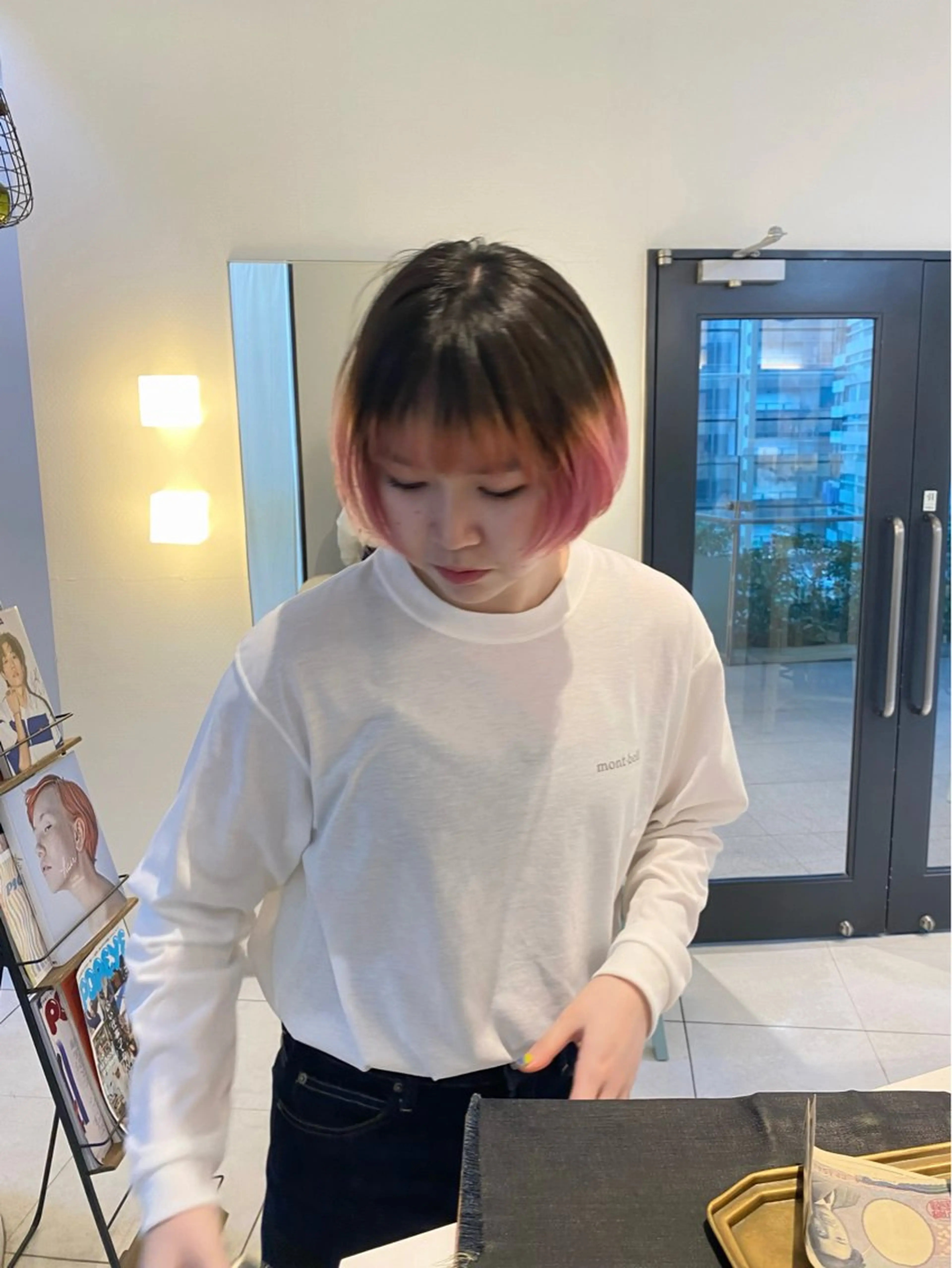 ショート カラー カット ヘアカラー トリートメント mai / linoah˚✧のヘアスタイル