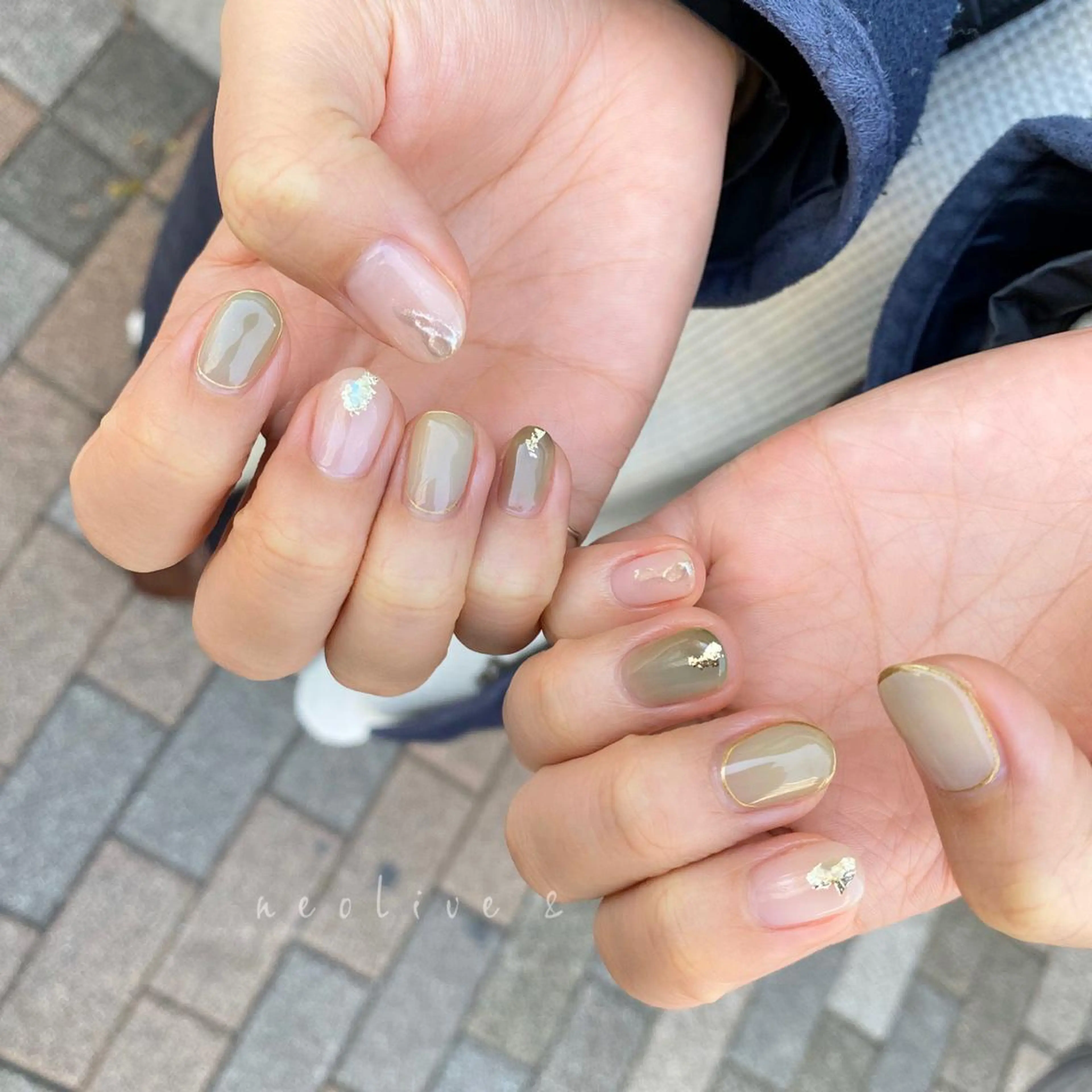 ネイル ハンドネイル Yuriko Omi パラジェル/渋谷のネイルデザイン