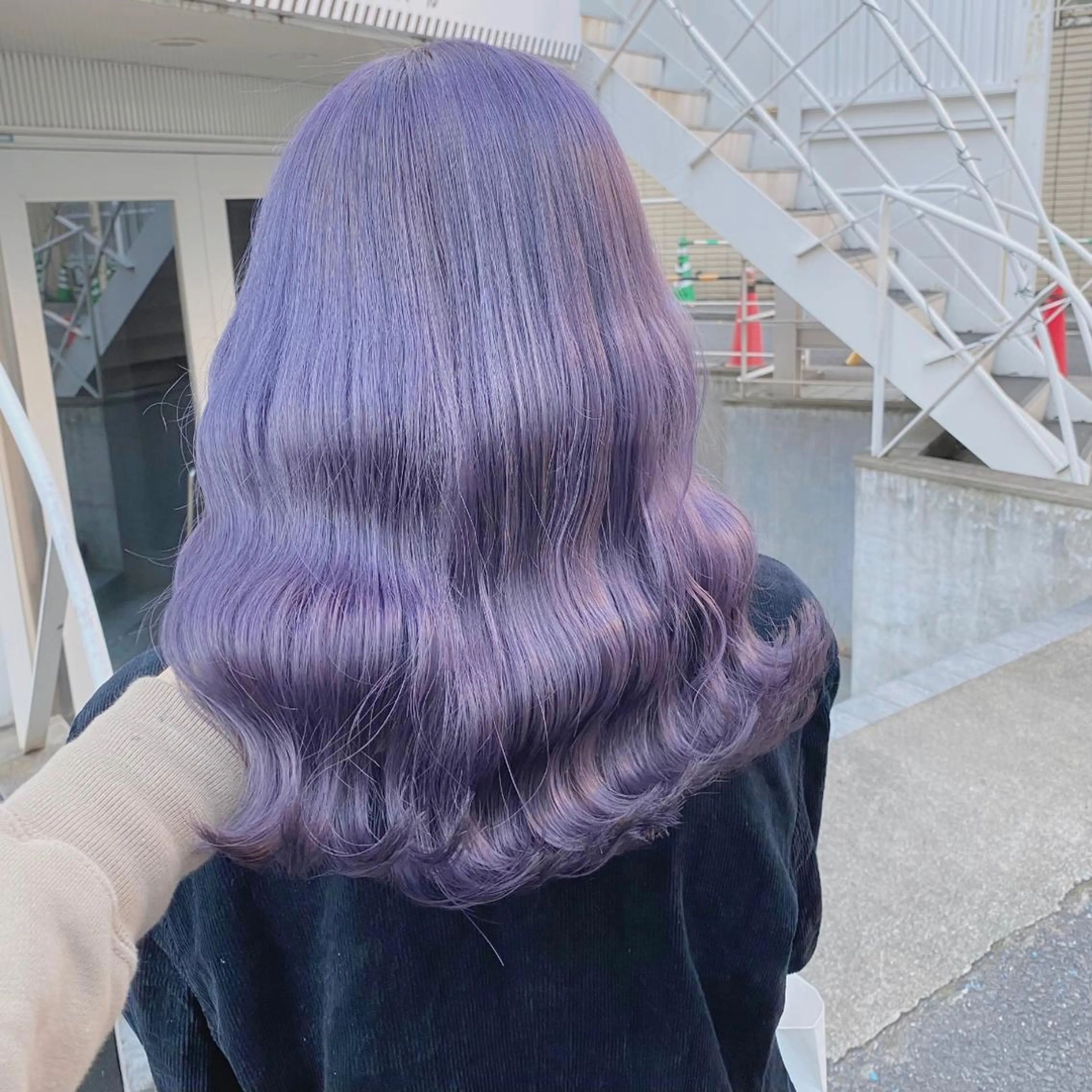 ミディアム カラー ヘアアレンジ メンズ キッズ マツエク・マツパ ハイトーン美容師 MASATOのヘアスタイル