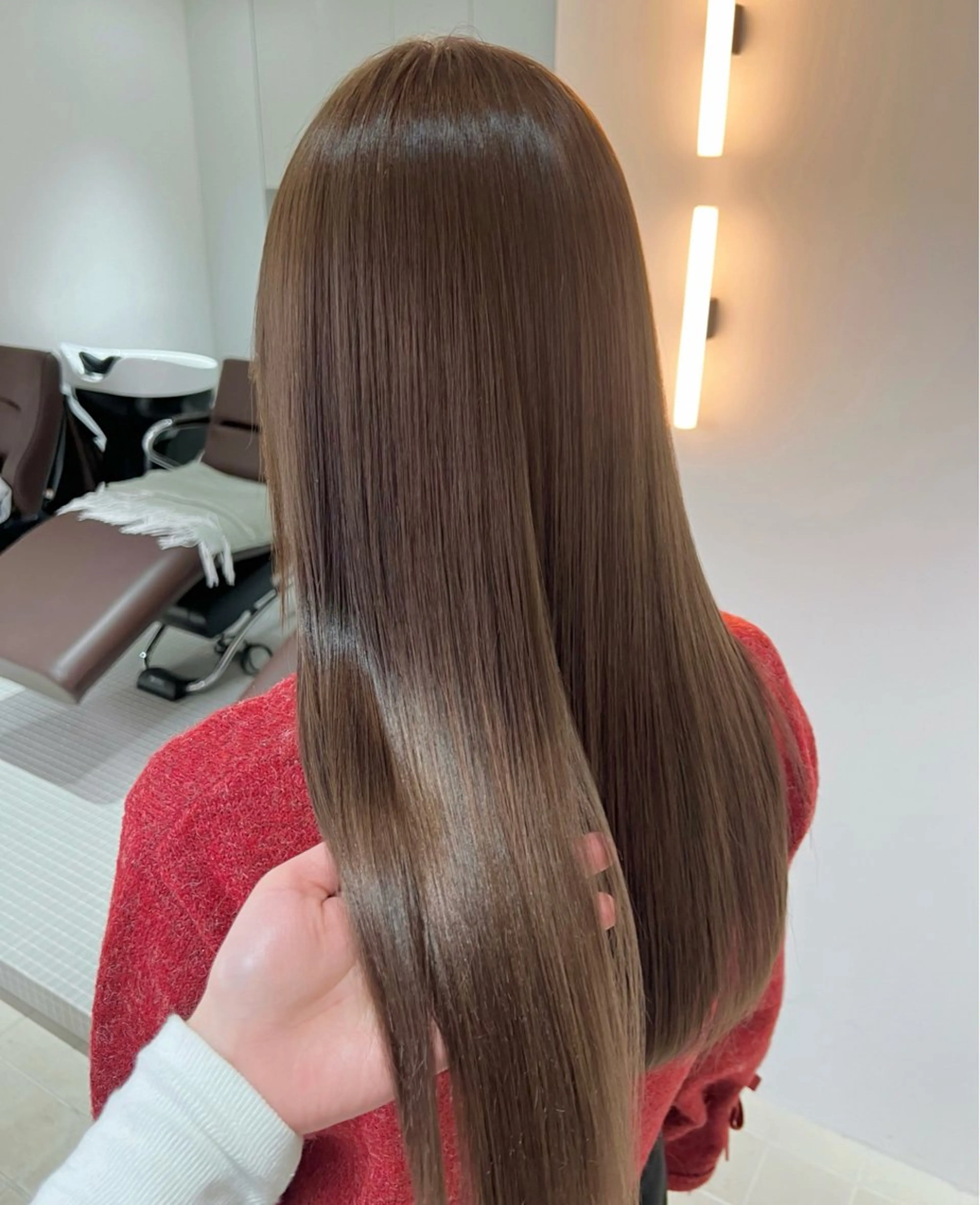 カラー ヘアカラー saya / 透明感カラー🤍🫧のヘアスタイル