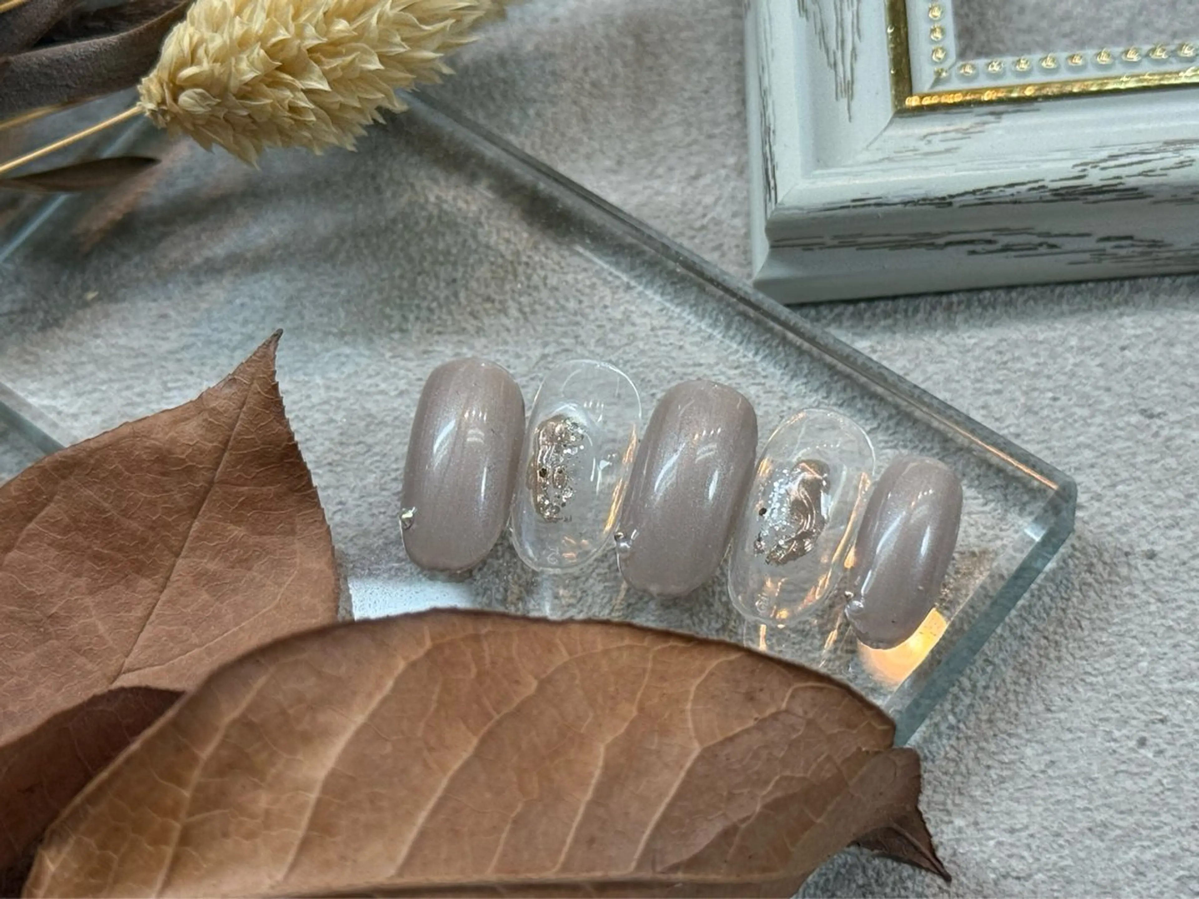 ネイル 小野里 七海のネイルデザイン