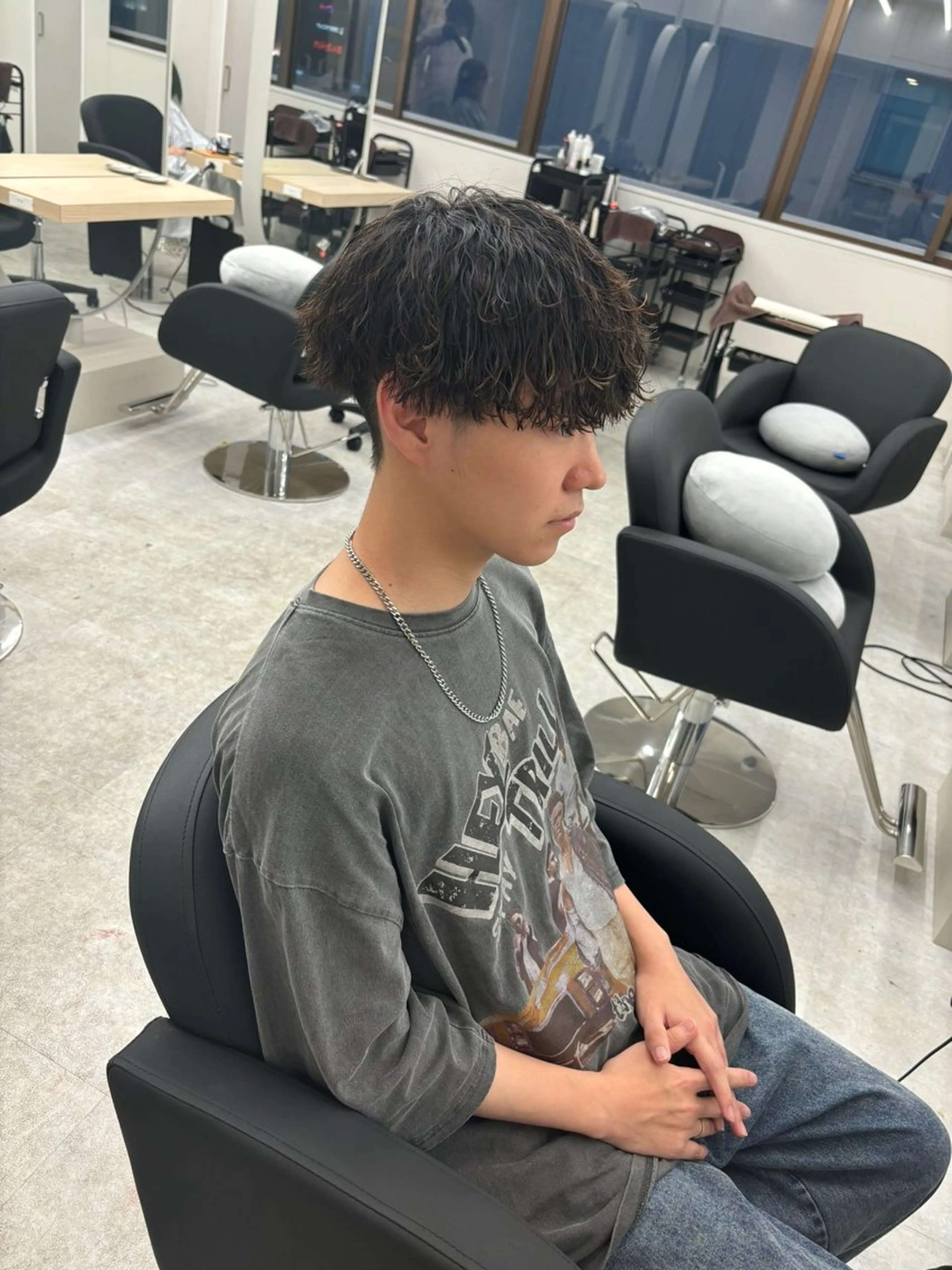 パーマ スパイラルパーマ カット パーマ トリートメント ヘッドスパ ヘアセット 『最新ヘア・髪革命』 🐬YUYA🐬のヘアスタイル