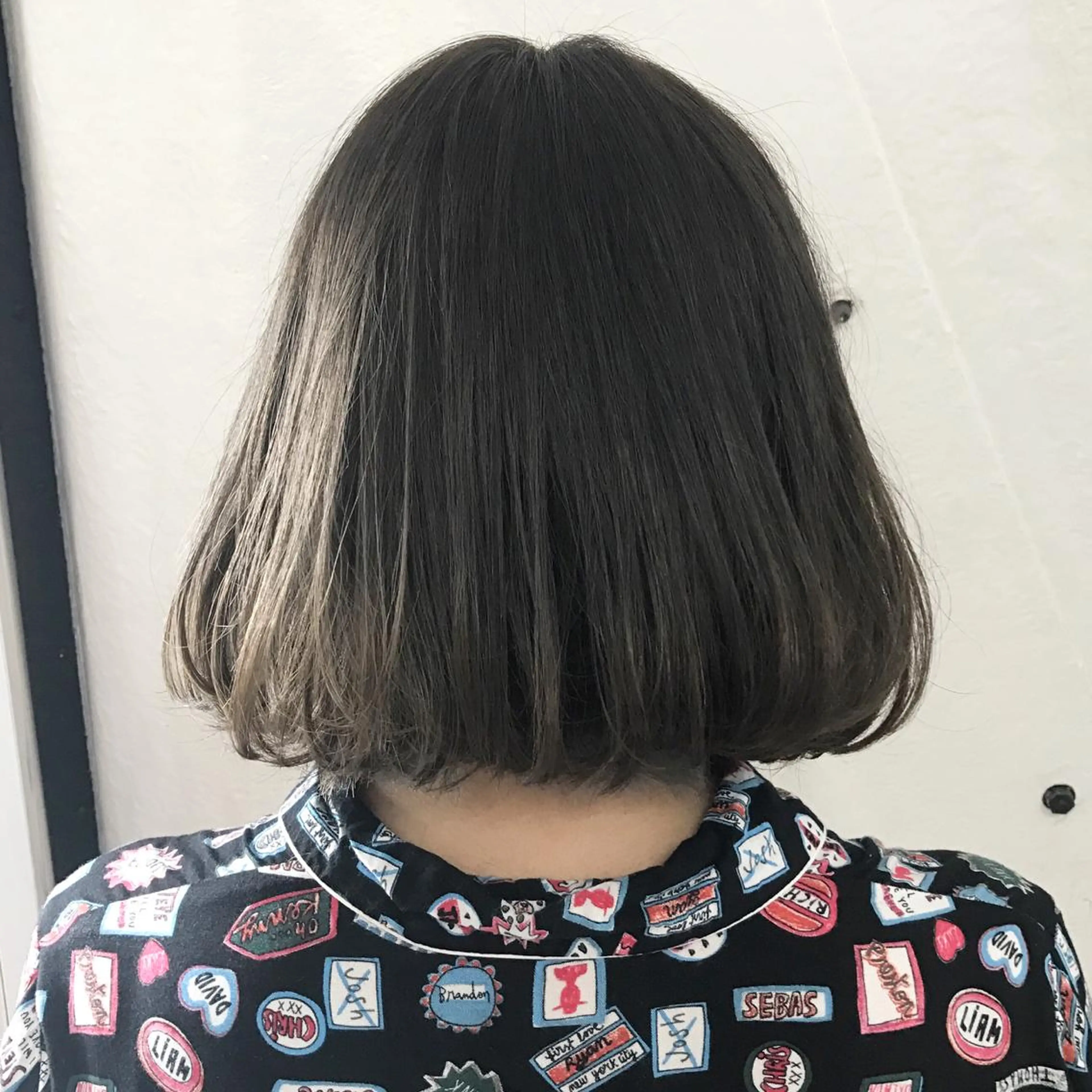 ショート カラー アッシュ ラベンダーカラー ラベンダーアッシュ タンバルモリ K-POP好き美容師 🇰🇷Kai.Yのヘアスタイル