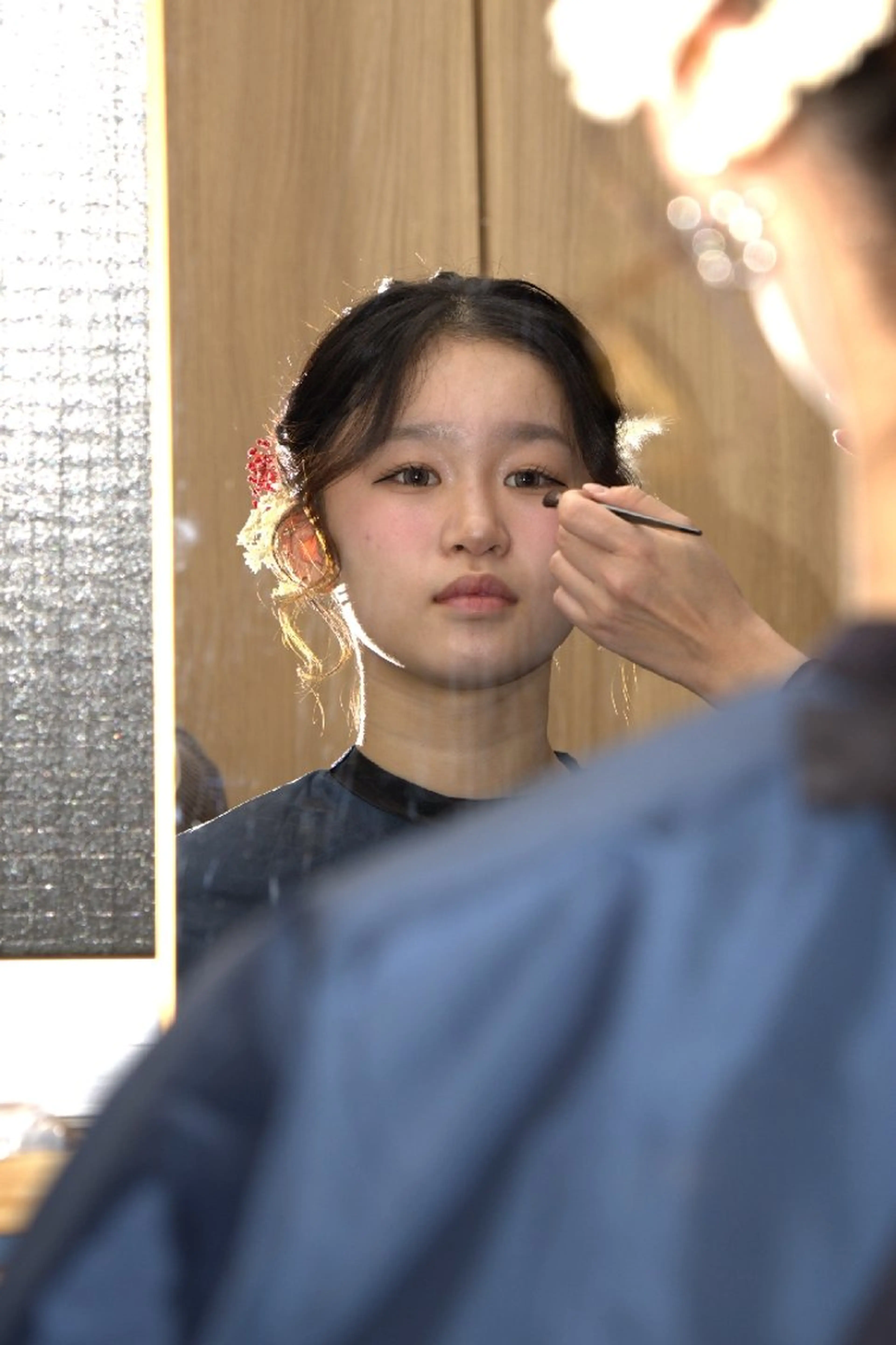 ポイントメイクの写真