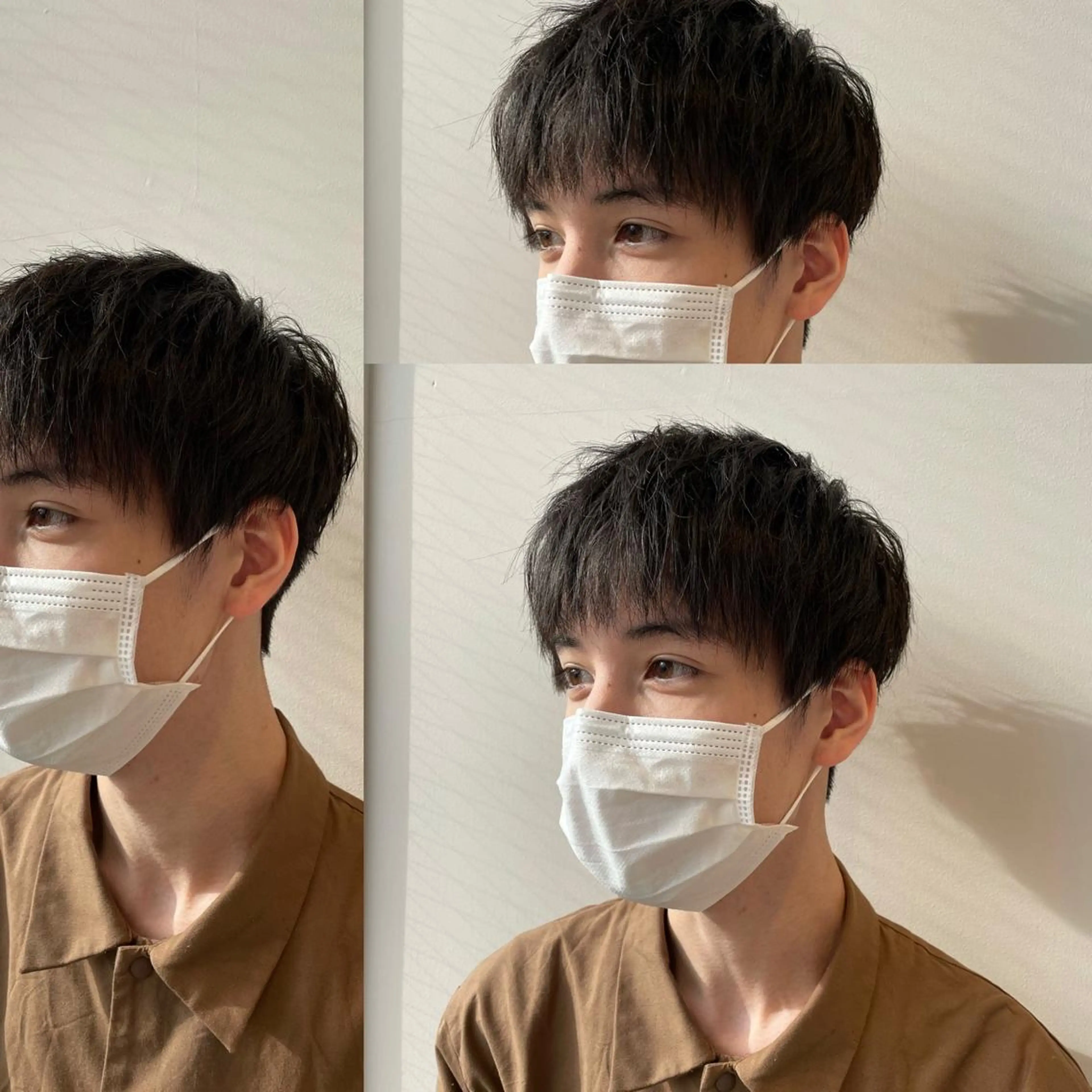 メンズ 渋谷レイヤーカット/ 暖色艶カラー🩵高橋のヘアスタイル