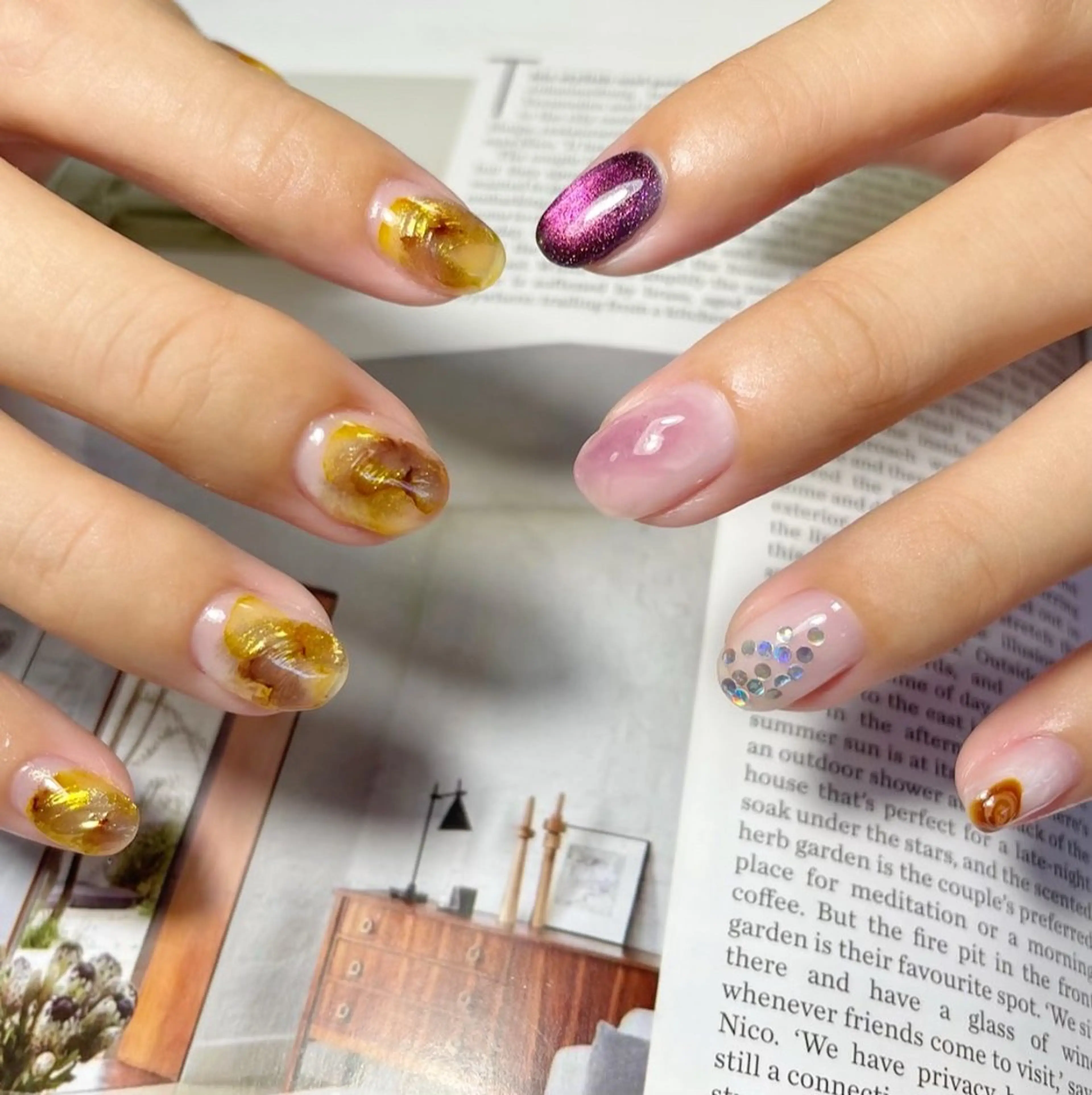 ネイル Lofi nails ゆきこのネイルデザイン