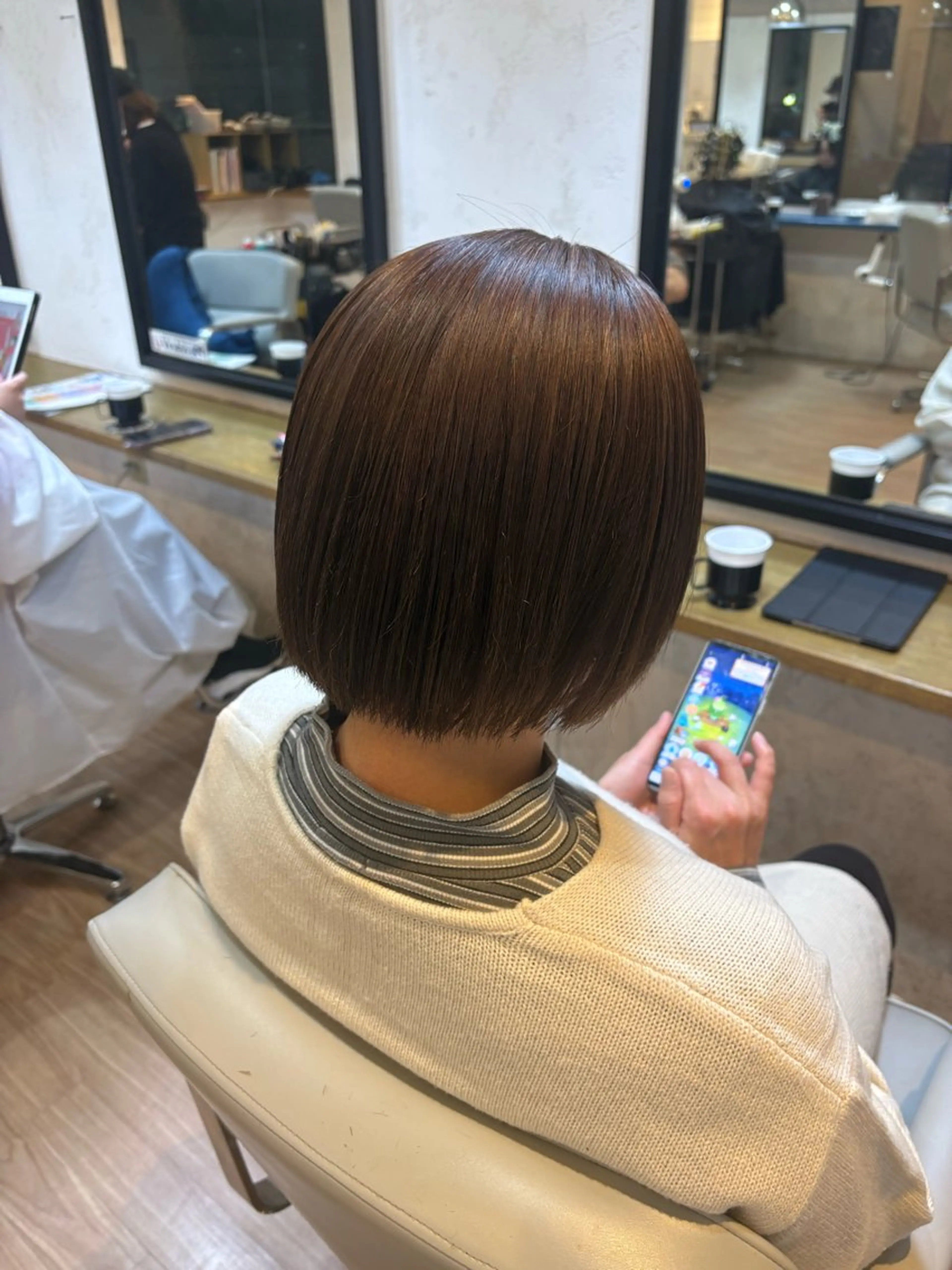 カラー カット ヘアカラー トリートメント 韓国ヘアー🇰🇷 MIWAのヘアスタイル