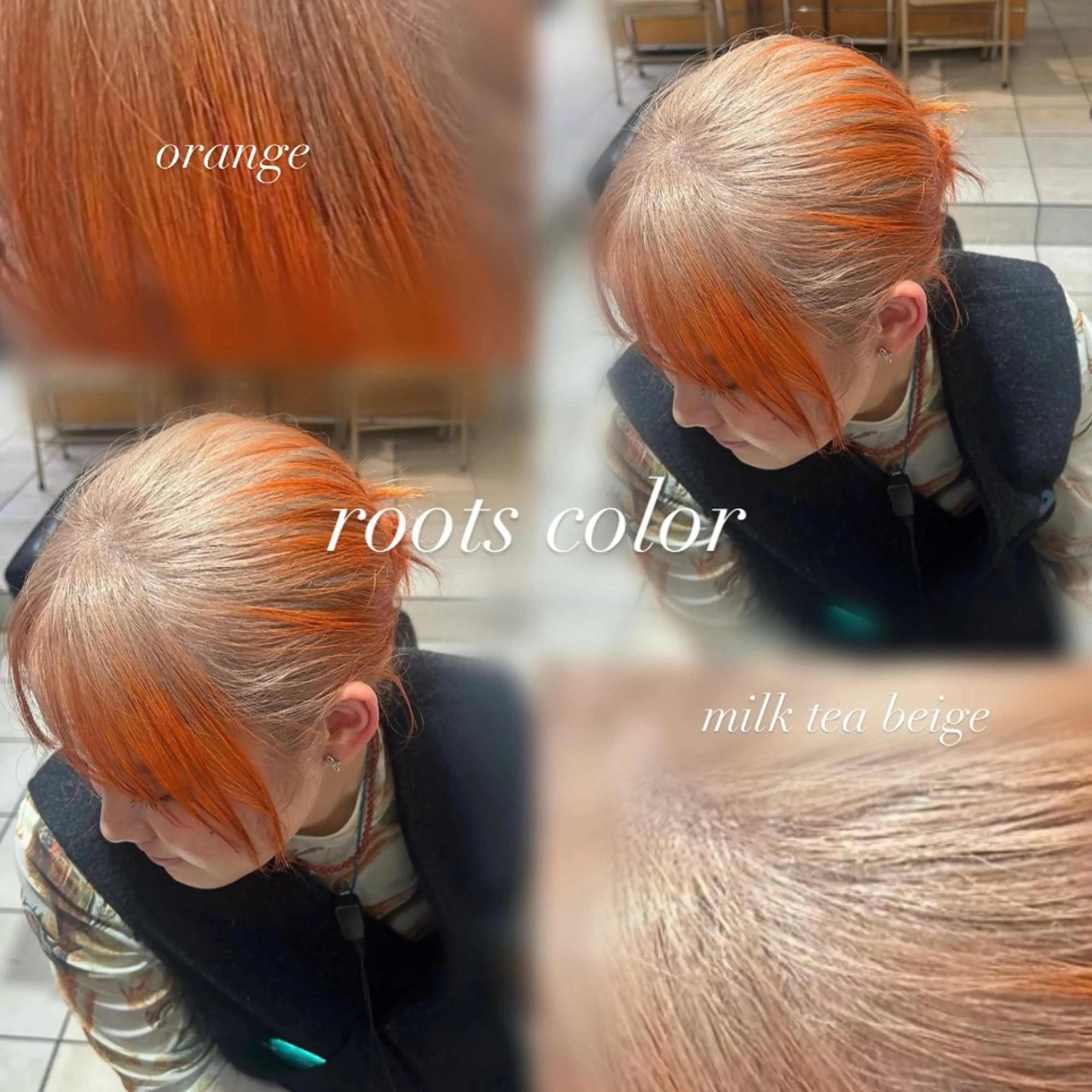カラー 💫レイヤーカット 💫ブリーチ💫サキのヘアスタイル