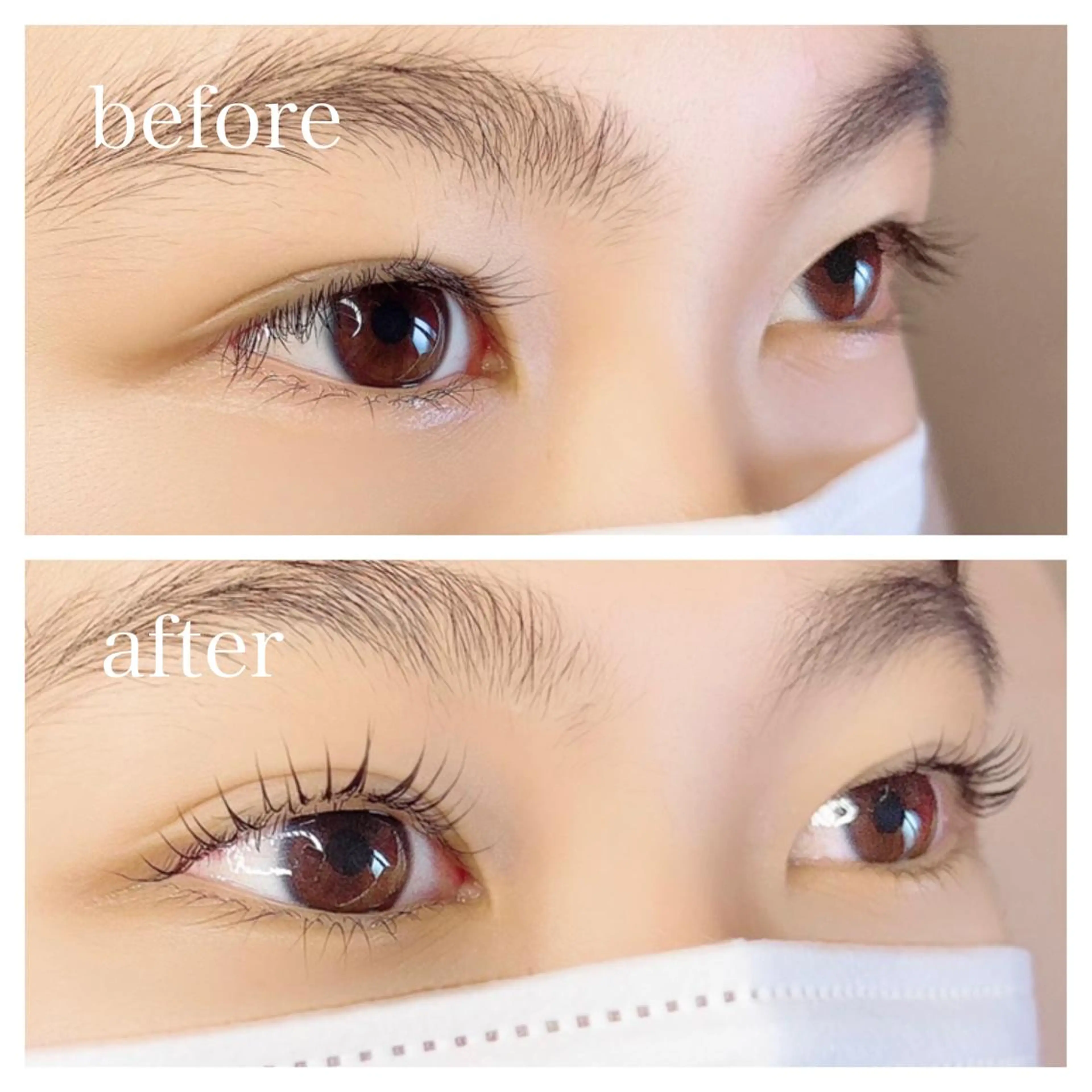 マツエク・マツパ 仲西 奈央のマツエク・マツパデザイン