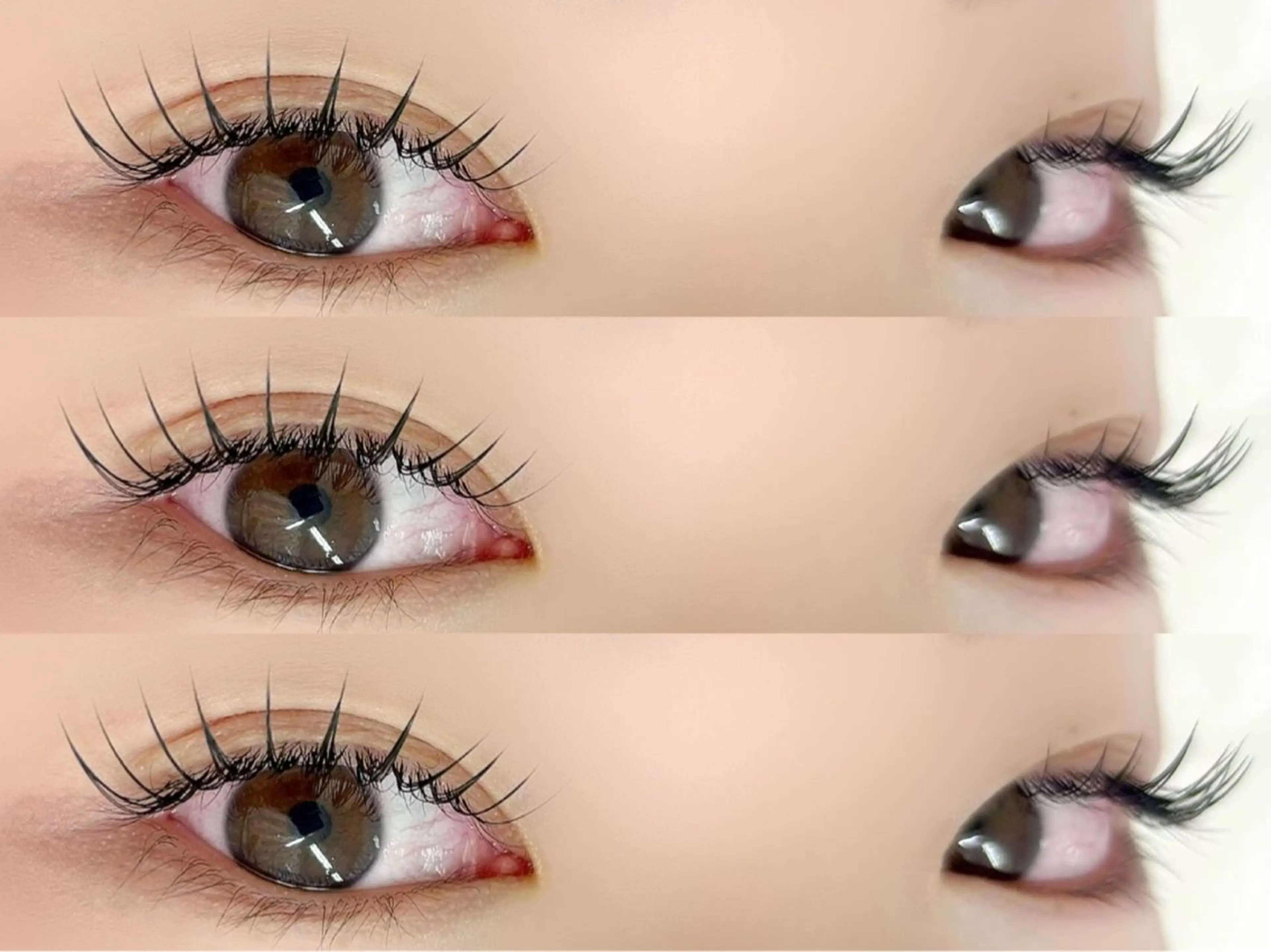 新メニュー🆕エクステLカール120本まで✨【オフ別途500円】束感コーティング仕上げの写真