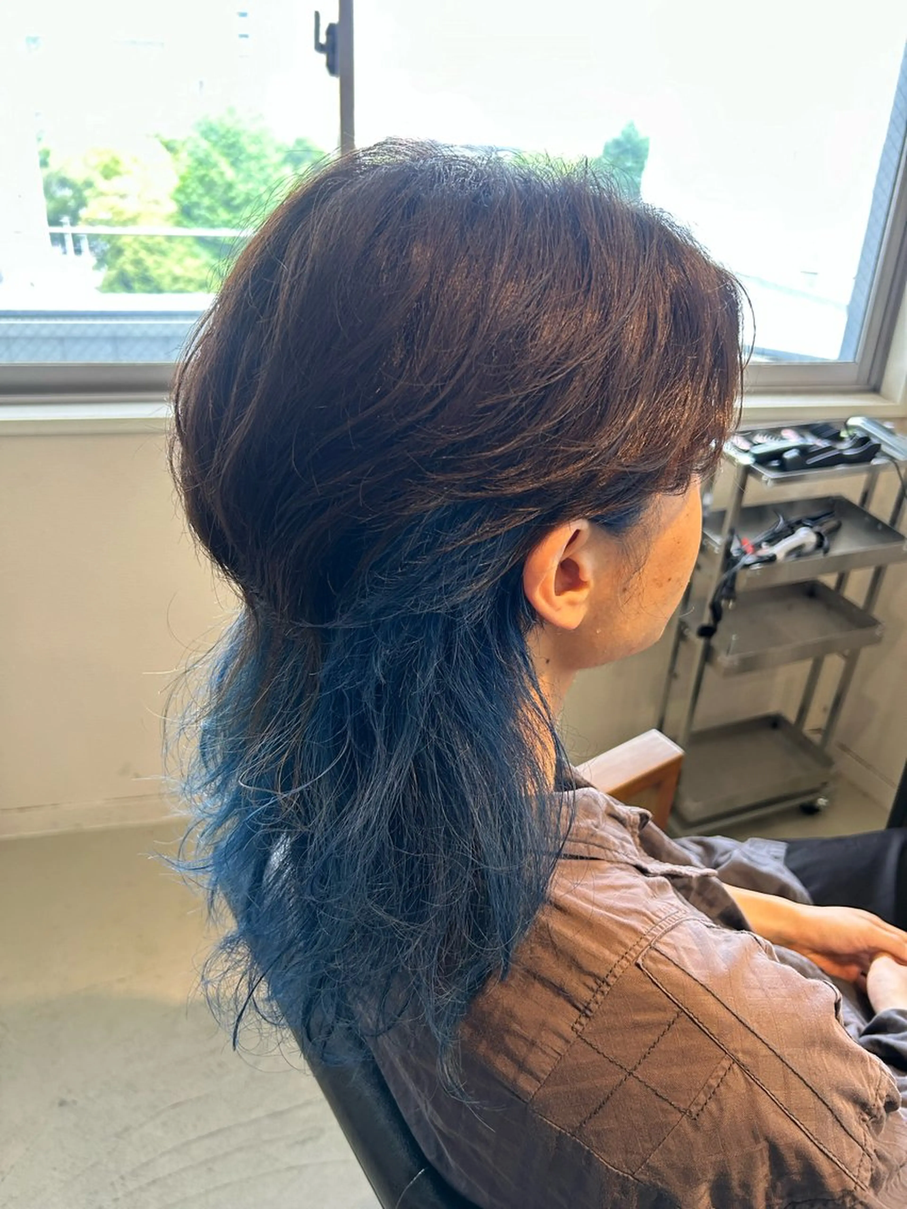 ミディアム カラー メンズ メンズインナーカラー インナーカラー ヘアカラー Maison/栄/ yugaのヘアスタイル