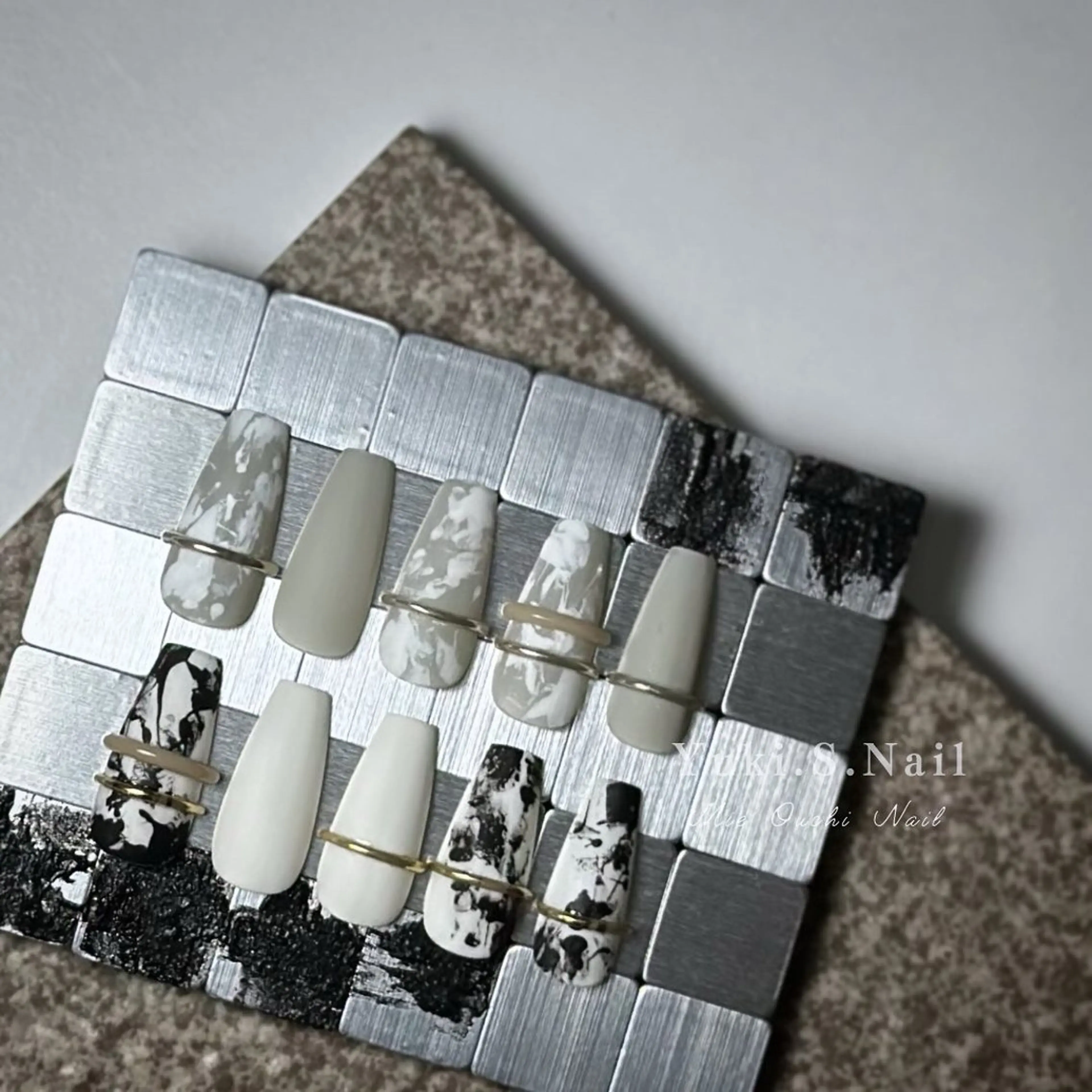 ロング ハンドネイル Yuki S.Nailのネイルデザイン