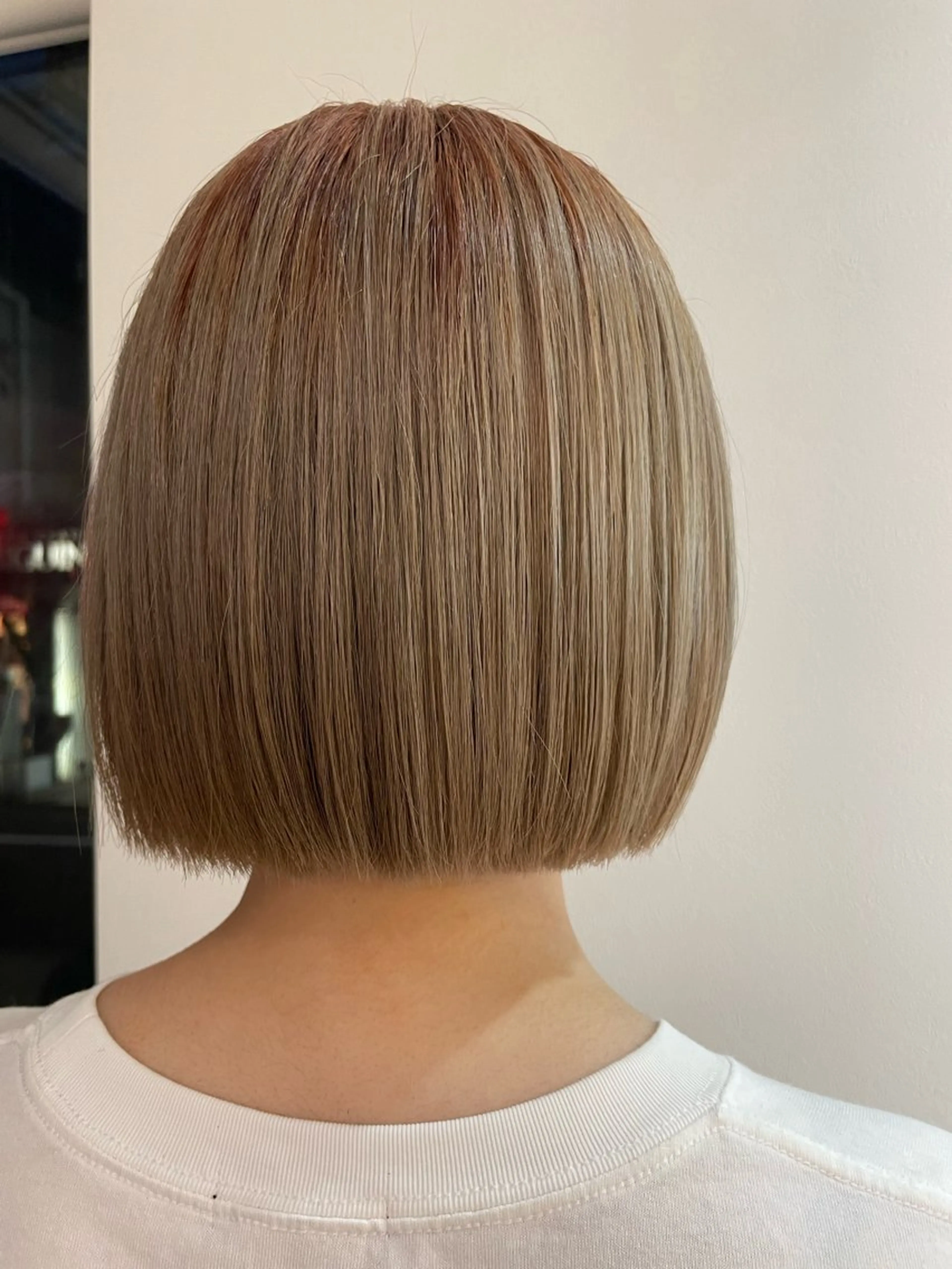 カラー ベージュカラー ブリーチ ヘアカラー カラーモデル🎀 アイラッシュ/YUIのヘアスタイル