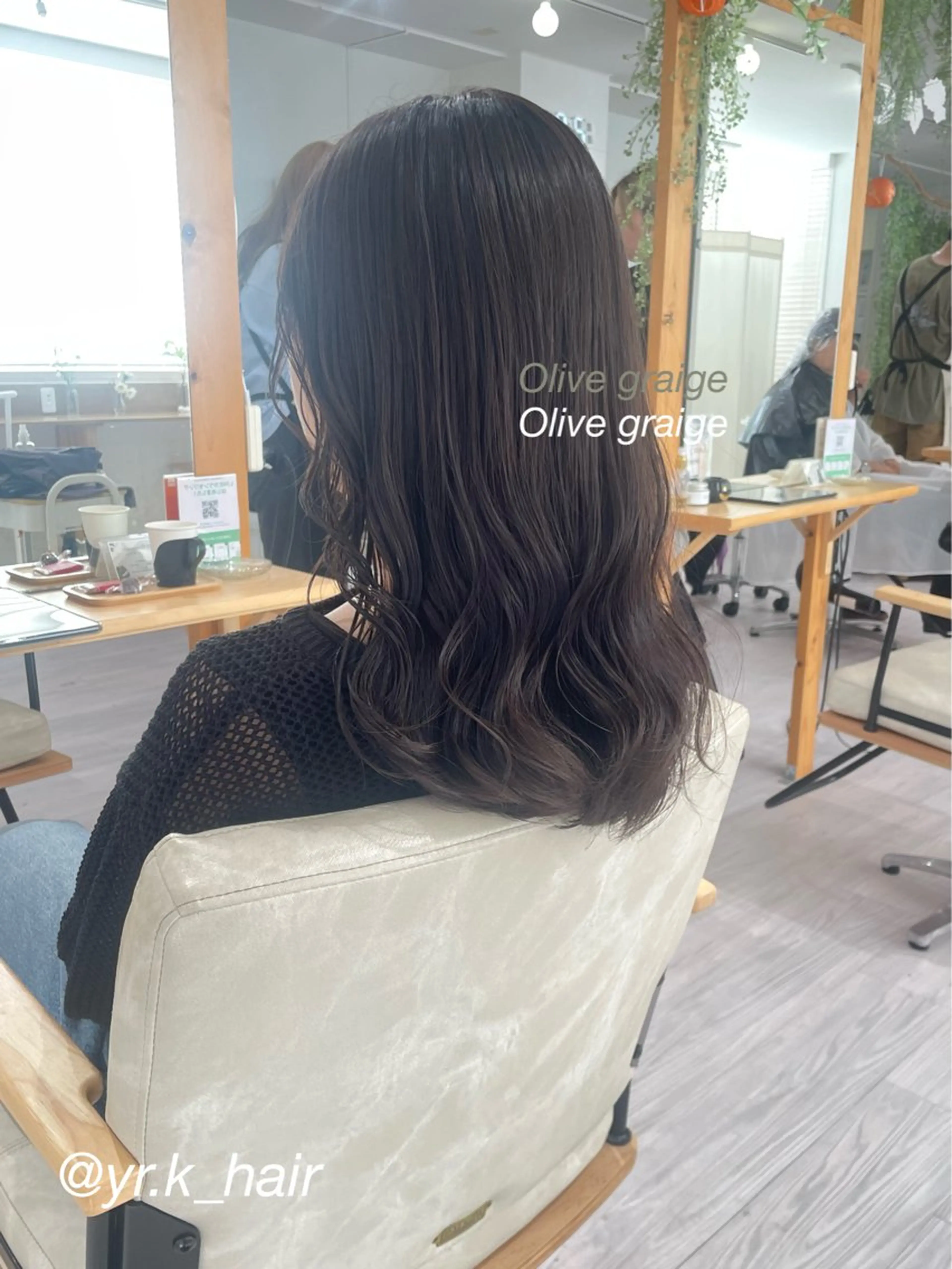 セミロング 赤味消し.髪質改善 🌿𝘠𝘜𝘙𝘐のヘアスタイル