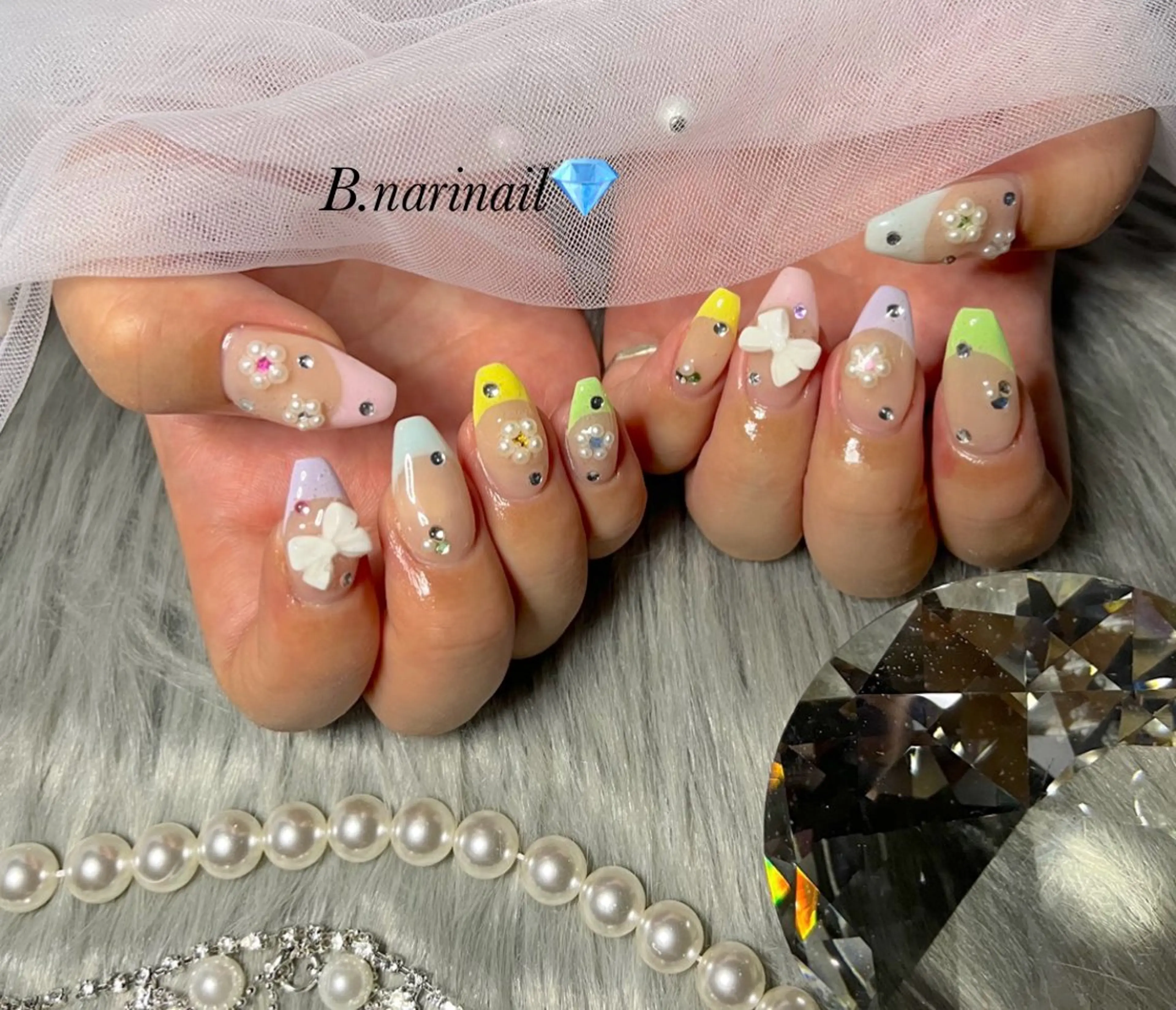 ネイル ハンドネイル ハンドケア b.nari nailのネイルデザイン