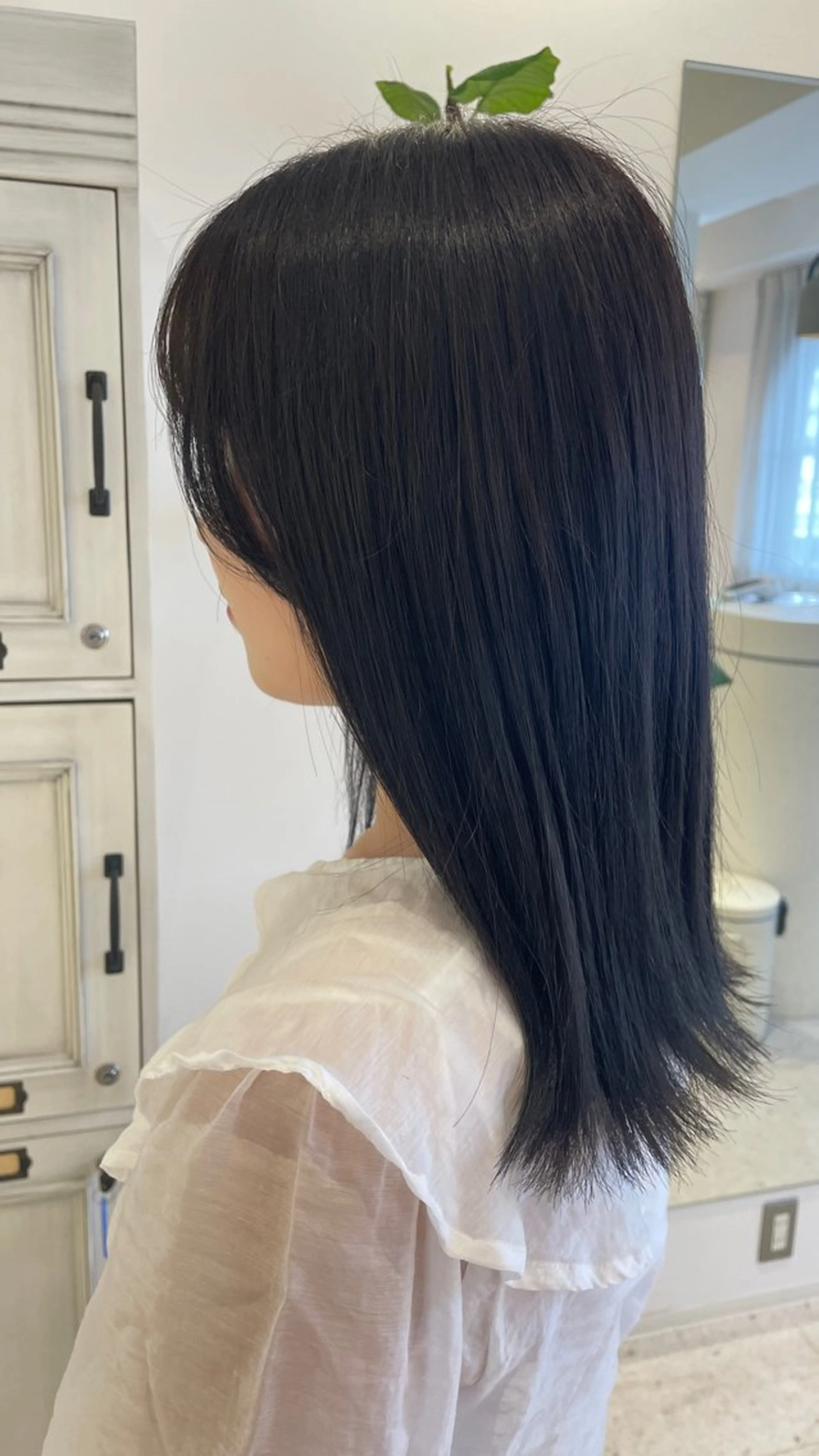 カラー 上原 彩乃のヘアスタイル