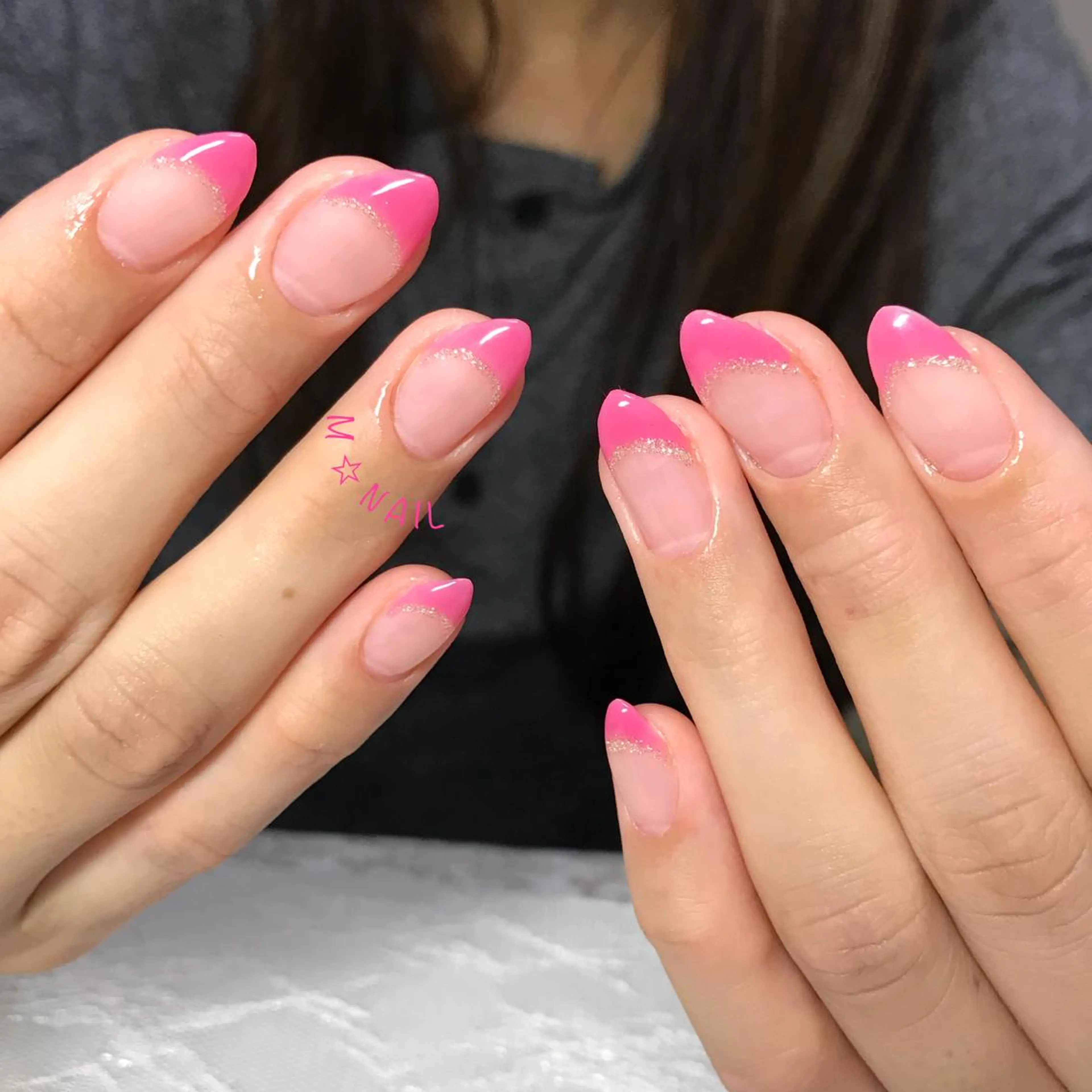 ネイル フレンチネイル シンプルネイル ハンドネイル COCO +のエステ・リラクイメージ