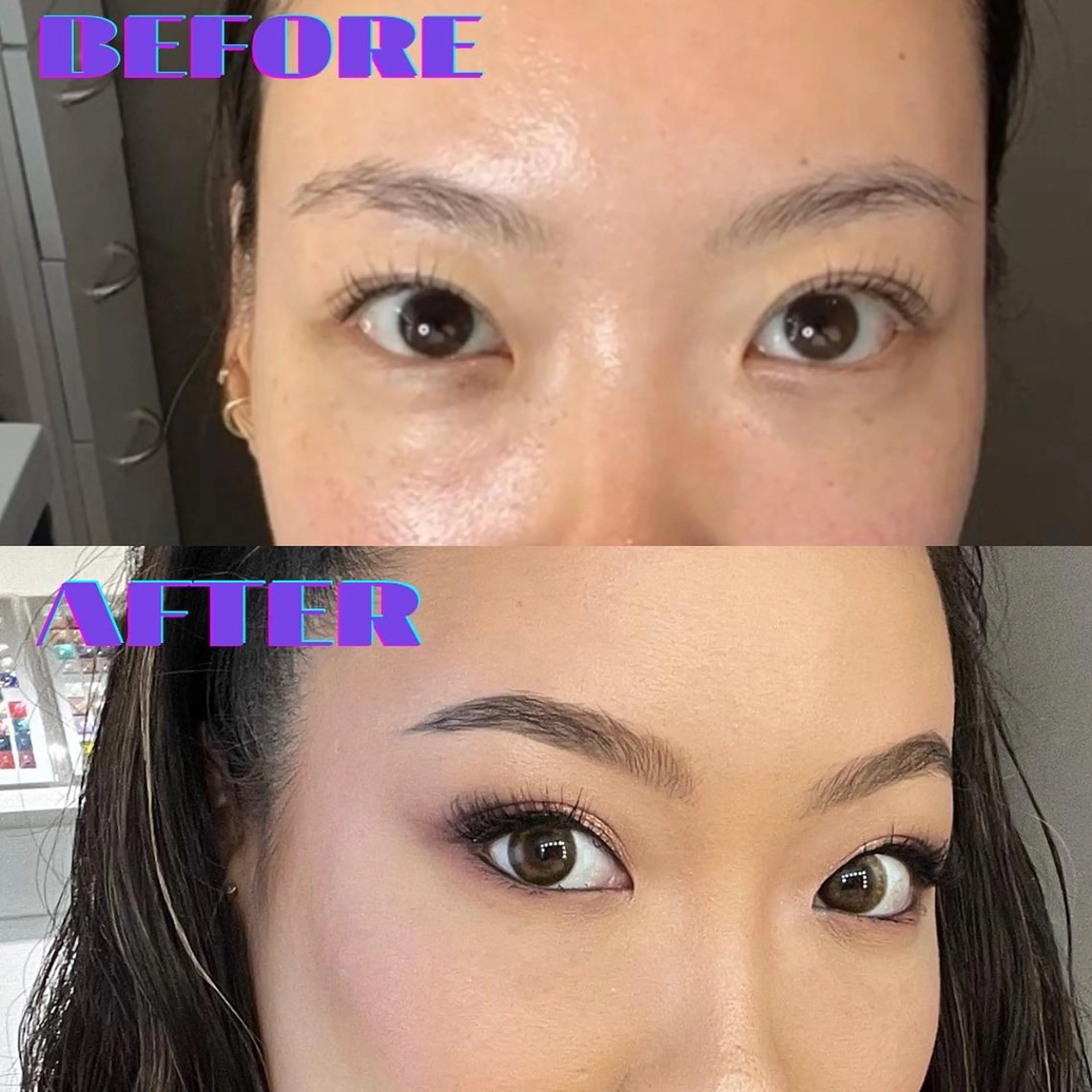 アイブロウ 脱毛 Lune’a BEAUTY TOKYO所属・Mizuliネイル 眉毛メイクのサロンのネイルデザイン