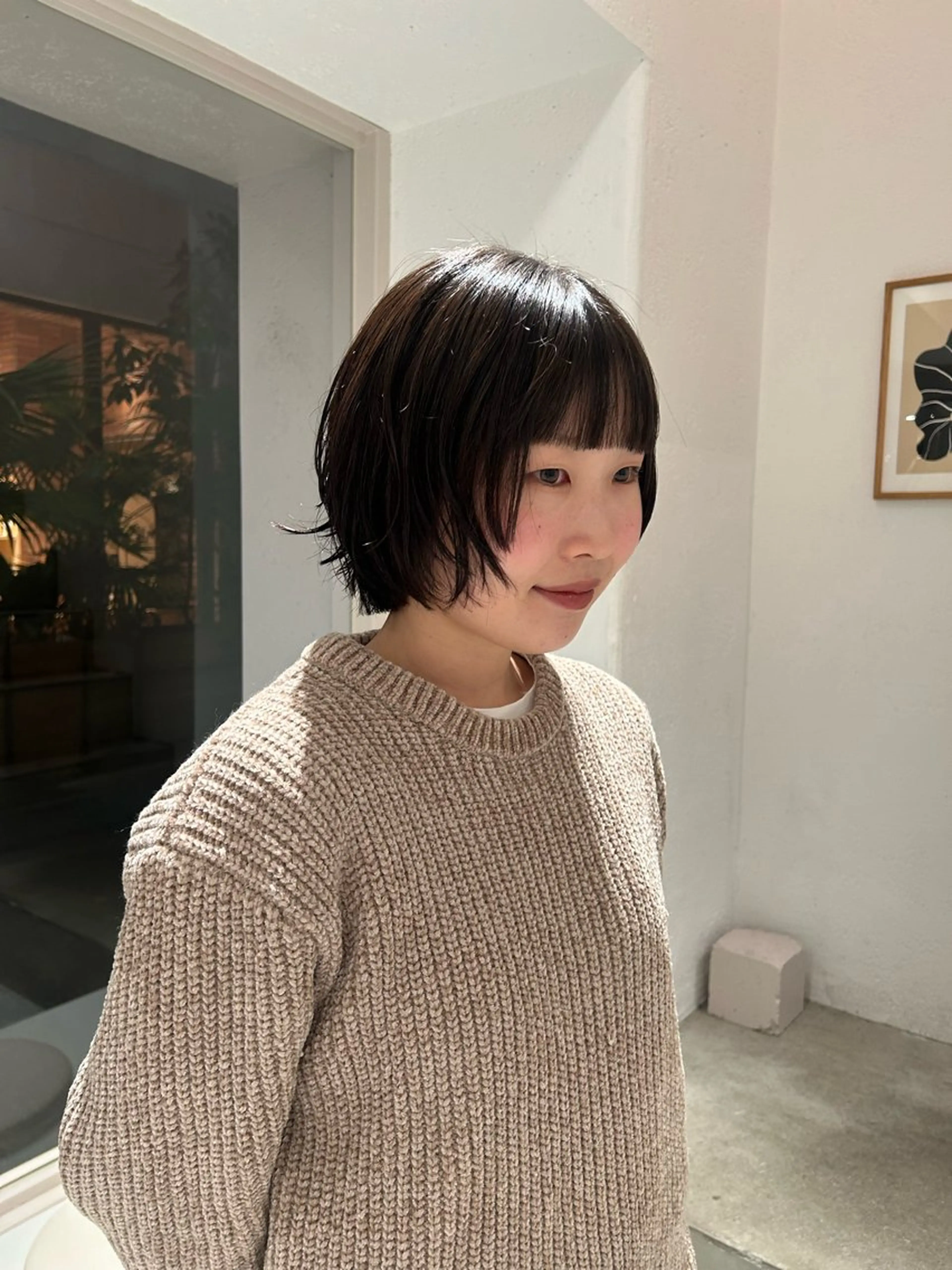 ショート ショートボブ ボブ ショートヘア iwami rena /Nary河原町のヘアスタイル