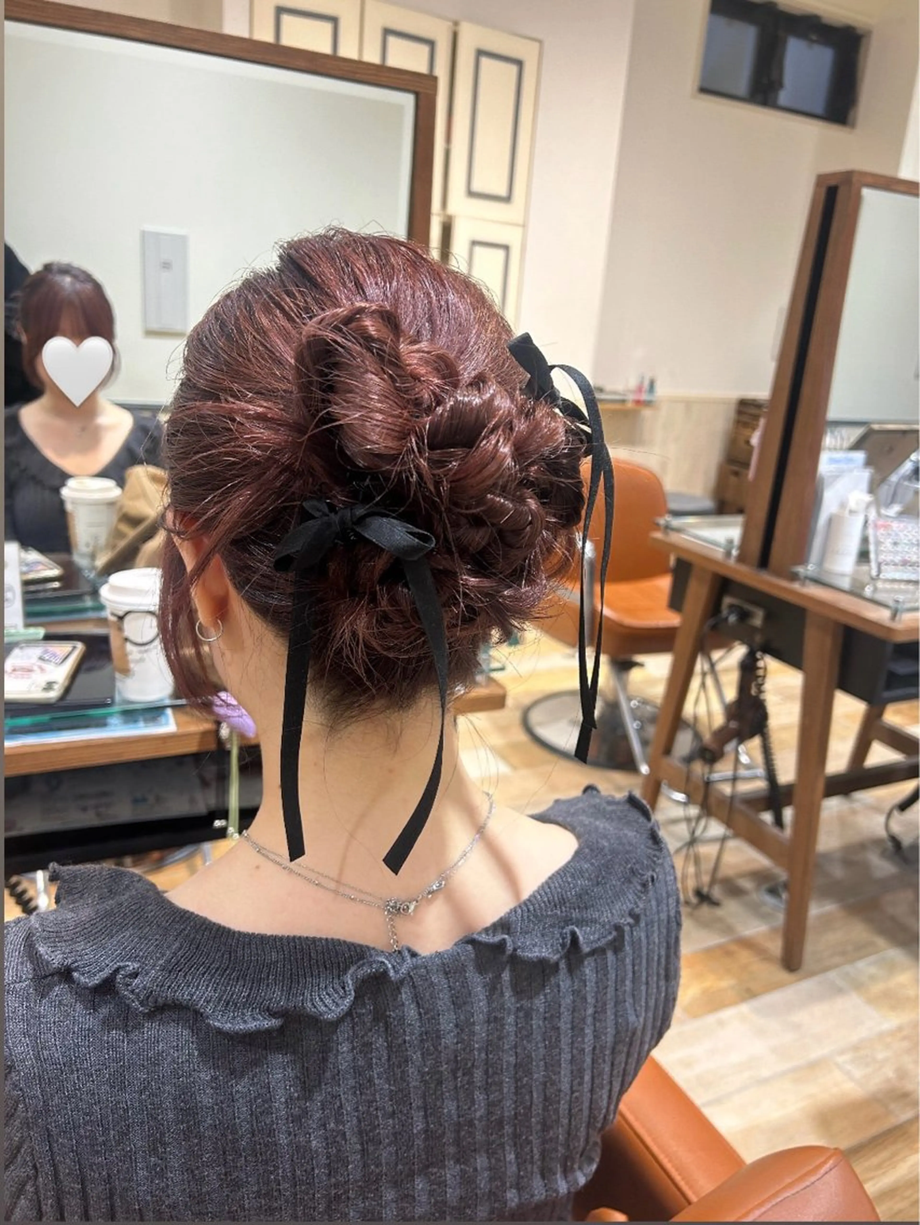 ヘアアレンジ ヘアセット 須藤 向日葵のヘアスタイル