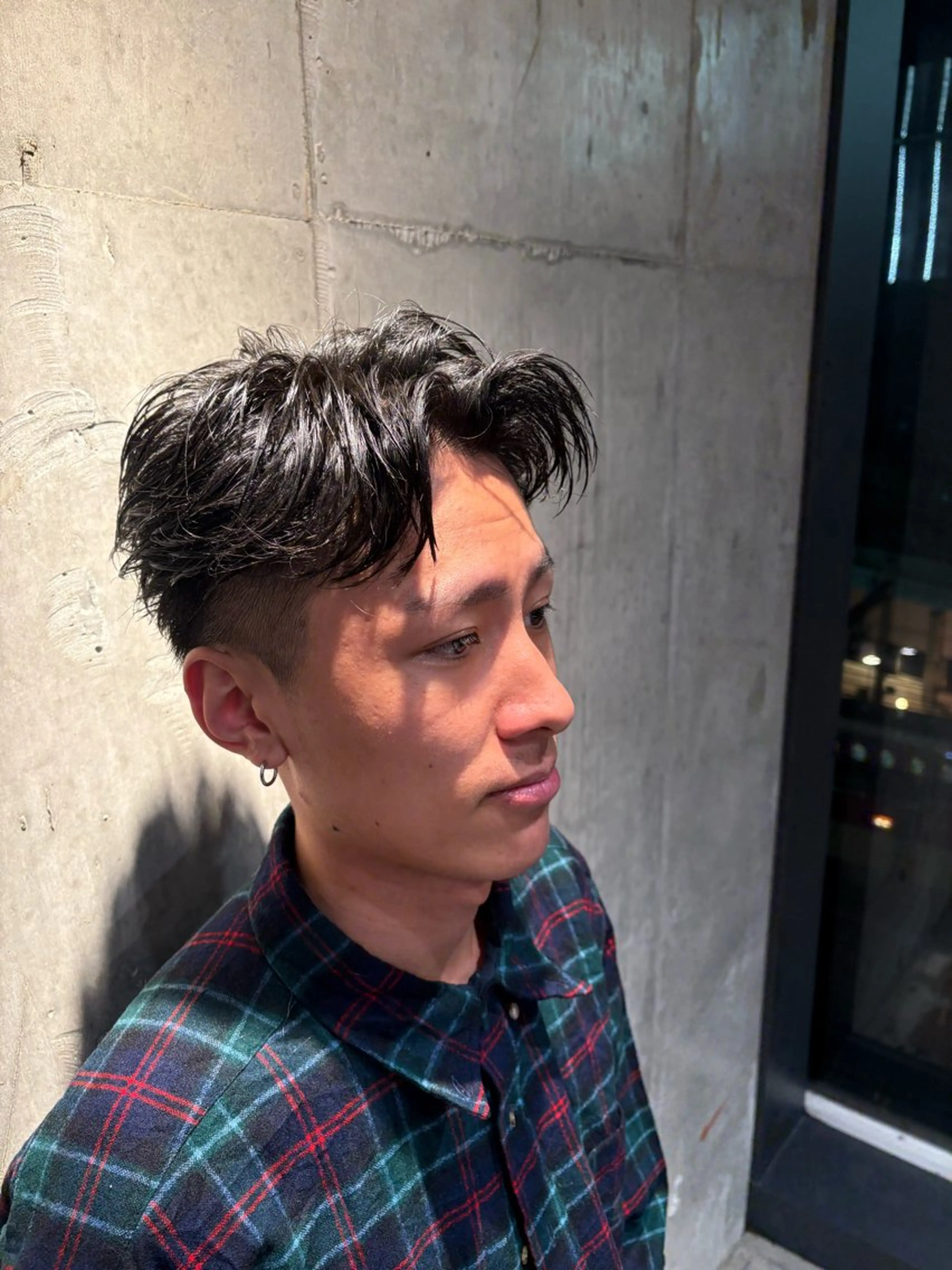 メンズ ［縮毛矯正／レディ ースカット］はるのりのヘアスタイル
