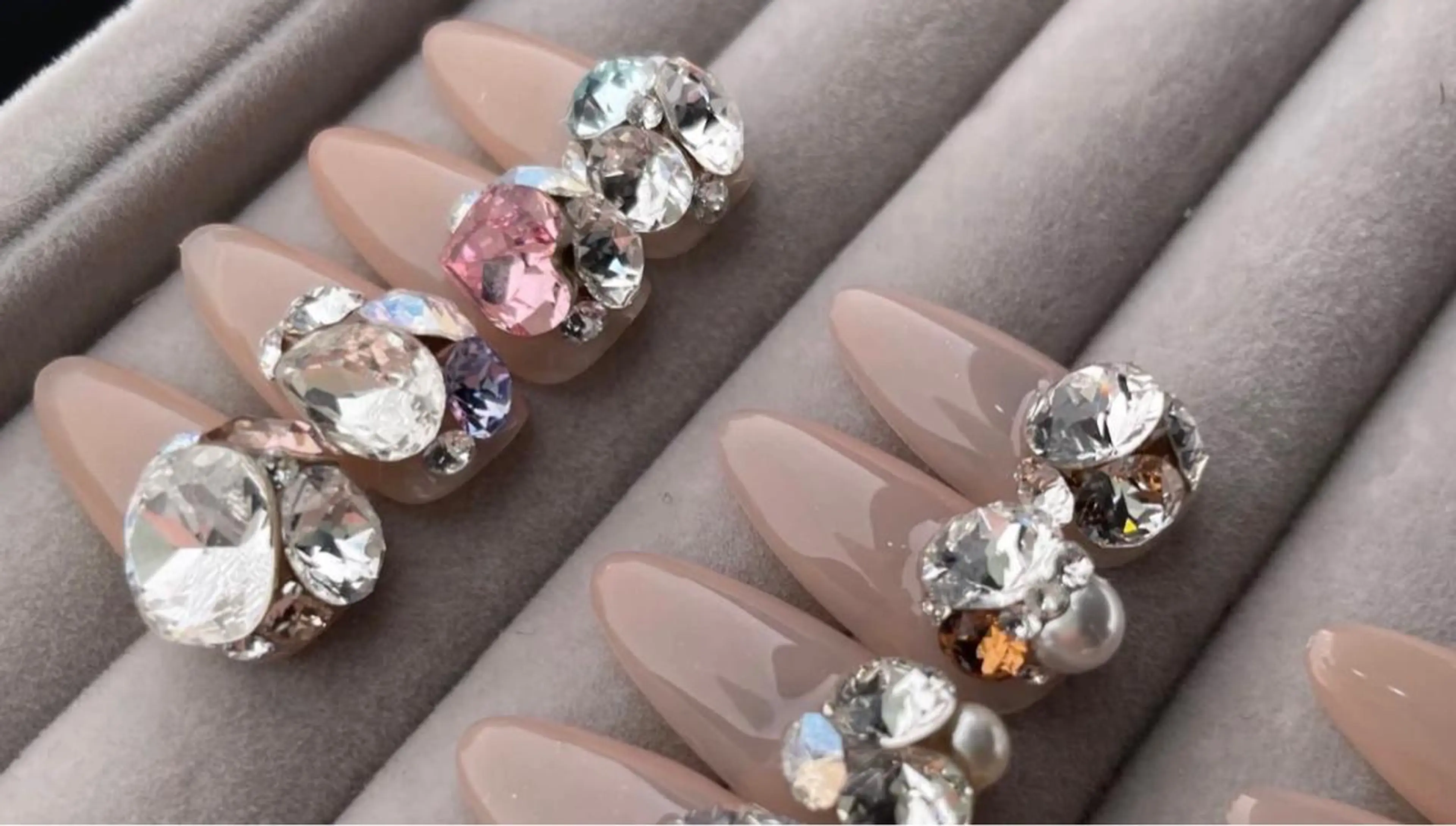 ショート オフのみ(ネイル) めぐみのネイルサロン スタッフ練習のネイルデザイン