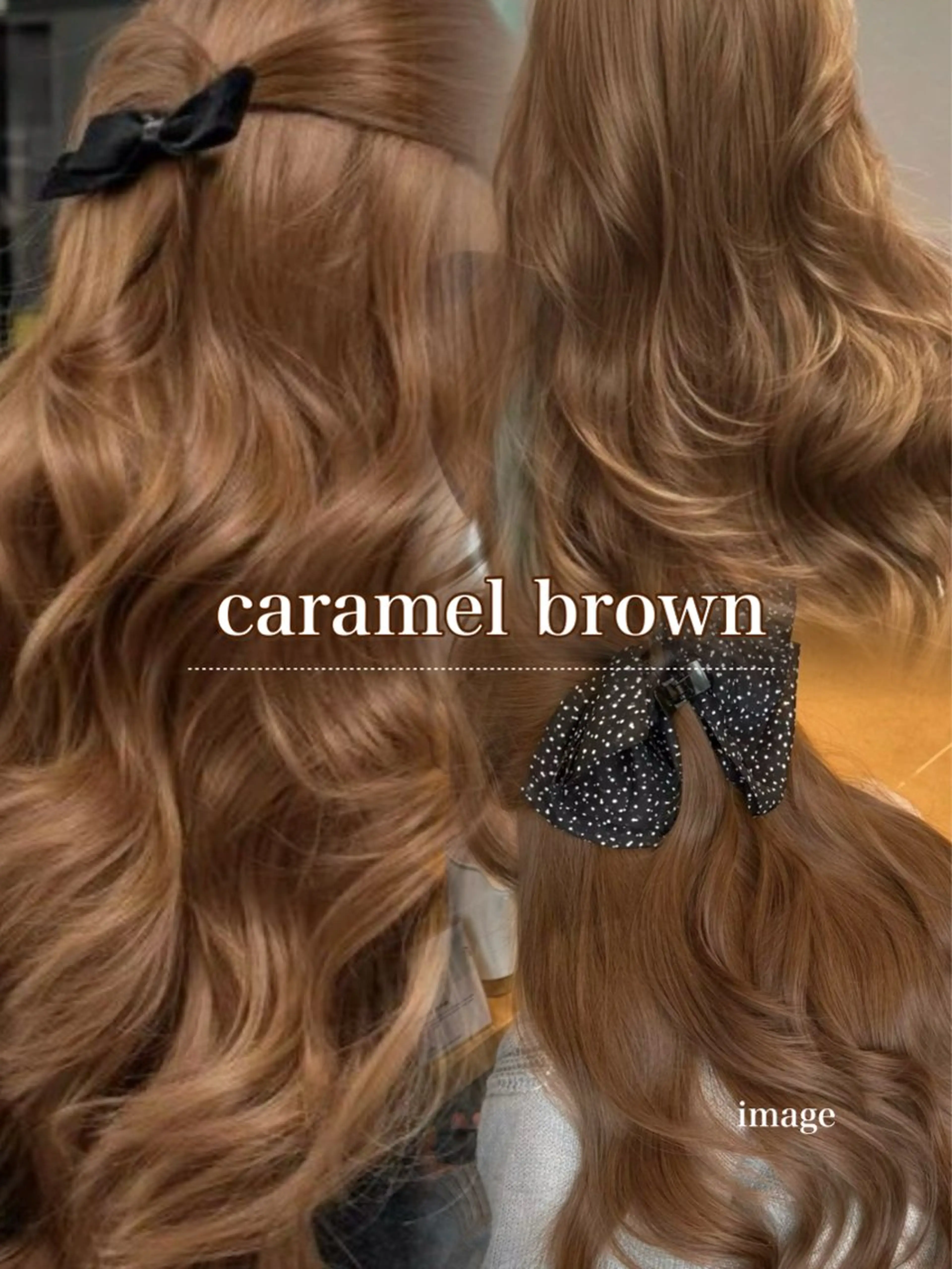 ロング 上品なブラウンカラー 🤎saki🤎のヘアスタイル